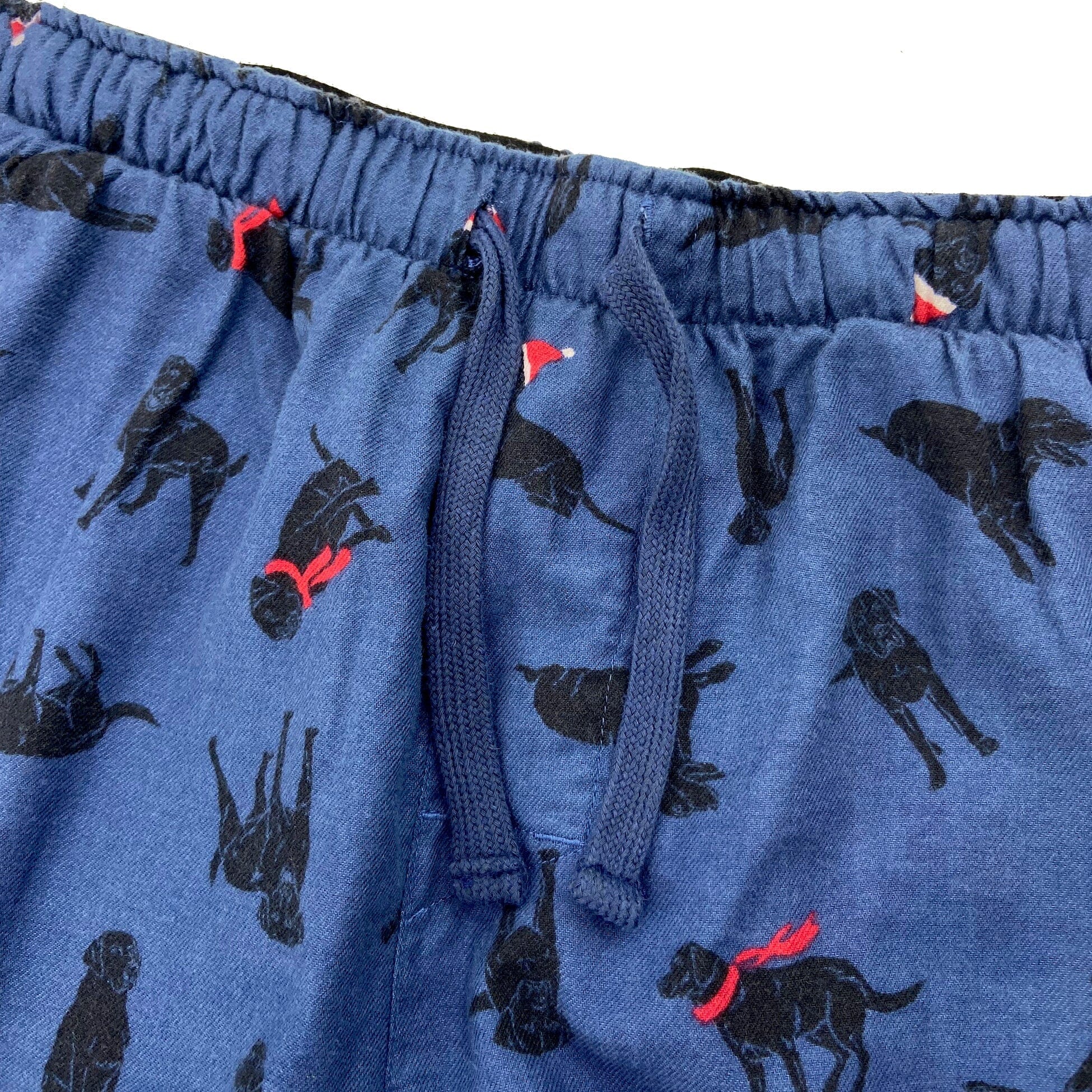 Men's Soft Cozy Comfy Labrador Retriever Print Flannel Pajama Bottoms