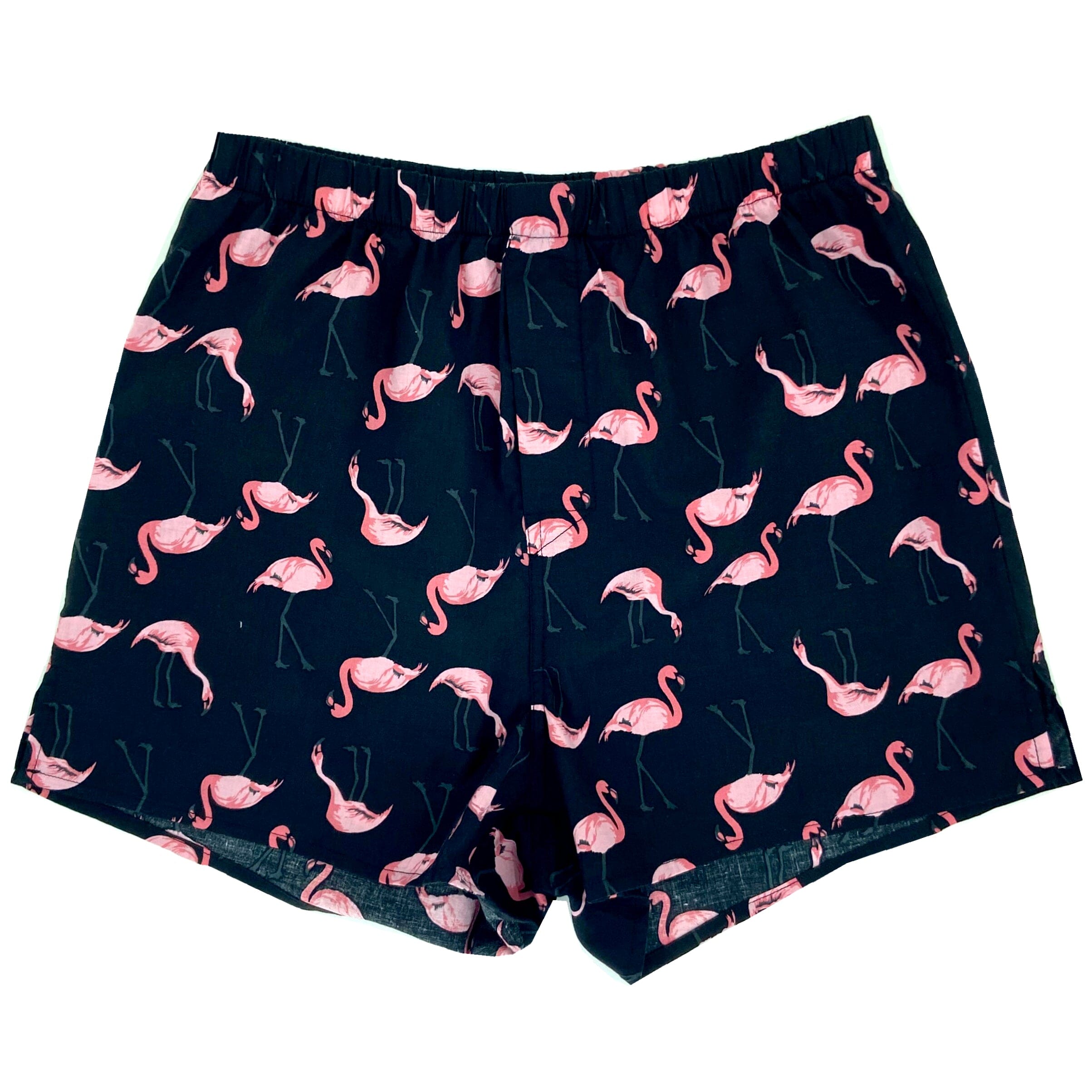 Flamingo Print Boxer Shorts Underwear For Men. Pink Flamingo Undies