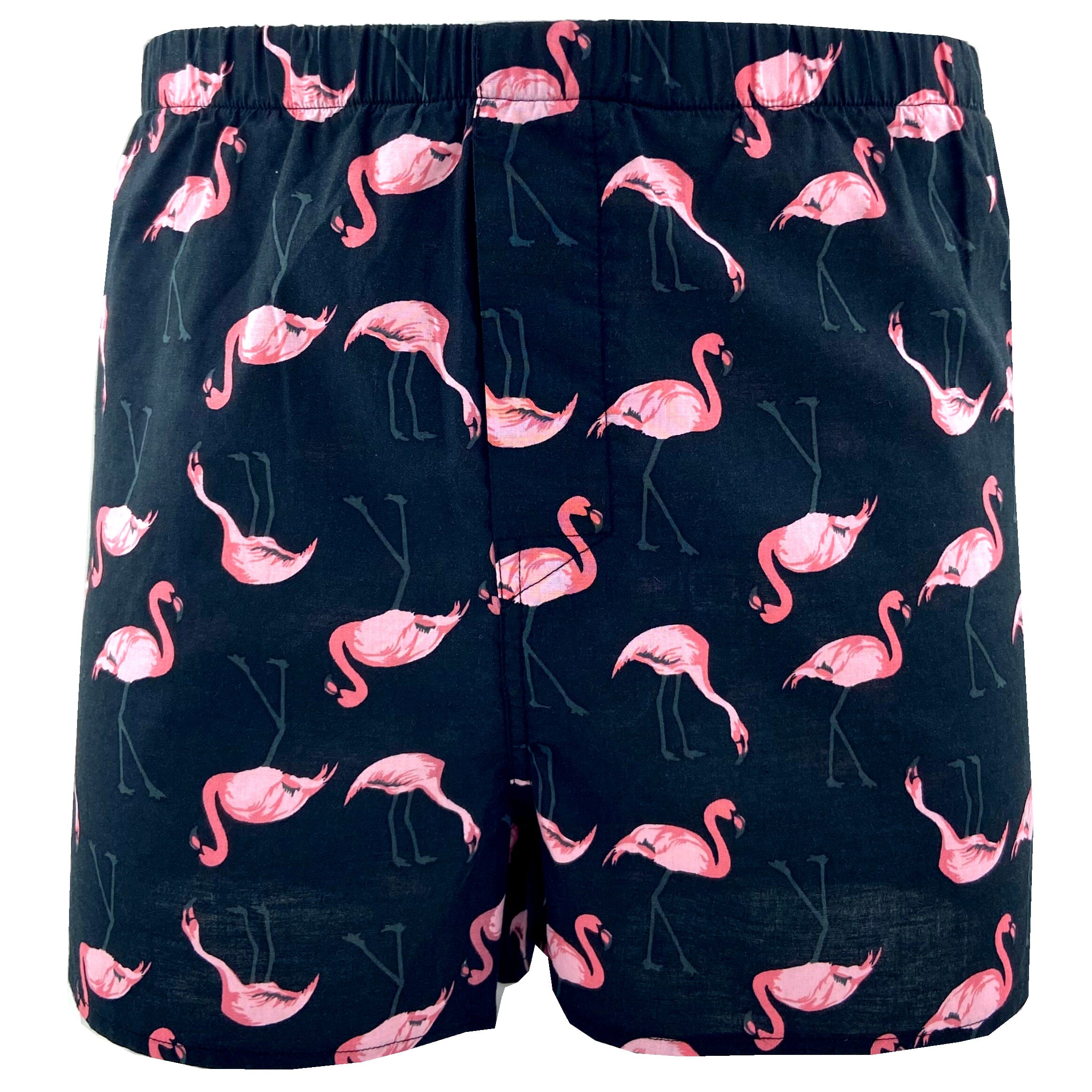 Flamingo Print Boxer Shorts Underwear For Men. Pink Flamingo Undies