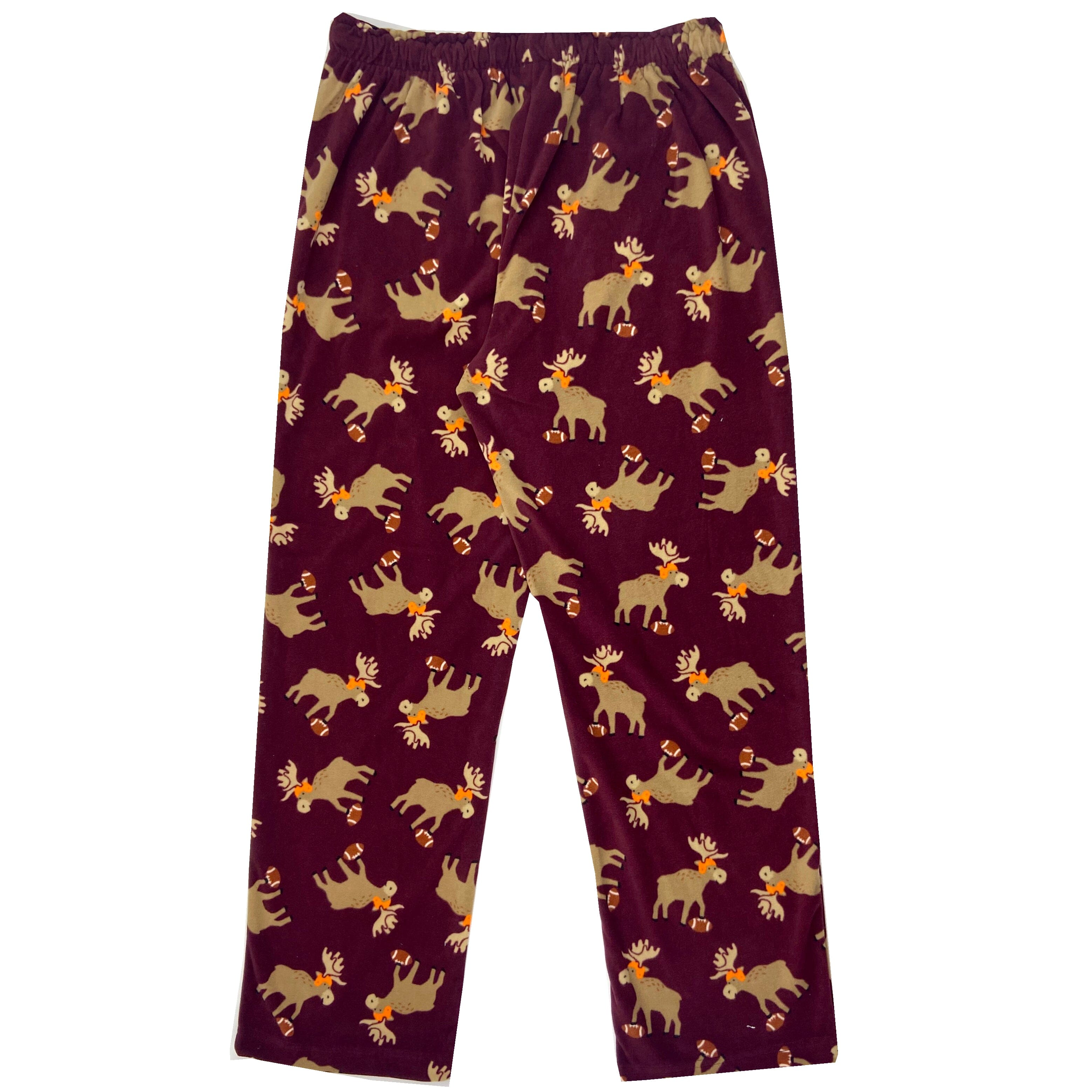 Outdoorsy Moose Pajama Bottoms For Men. Buy Mens Moose Lounge Pants