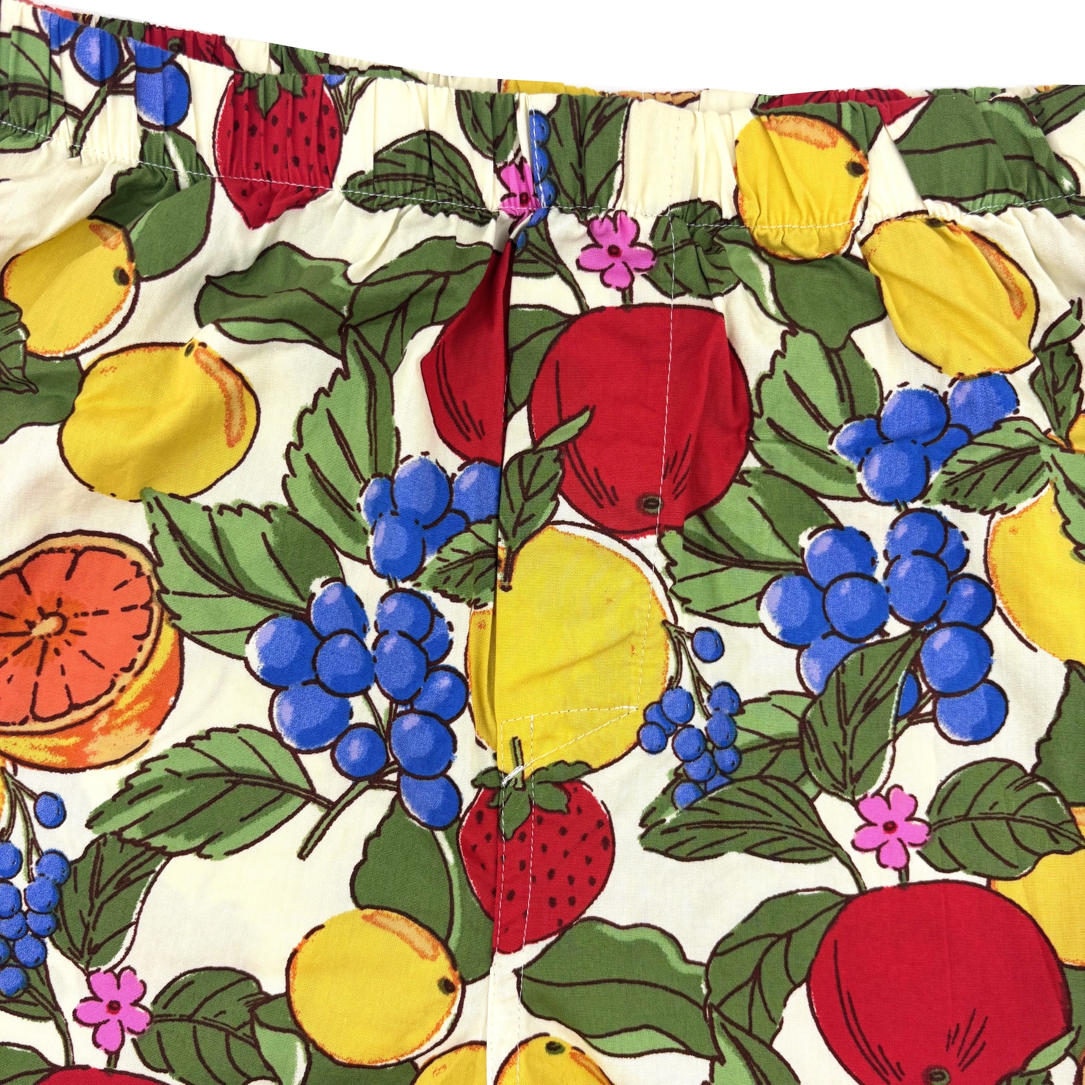 Men's Tropical Fruits Grapes Strawberries Lemon Patterned Boxer Shorts