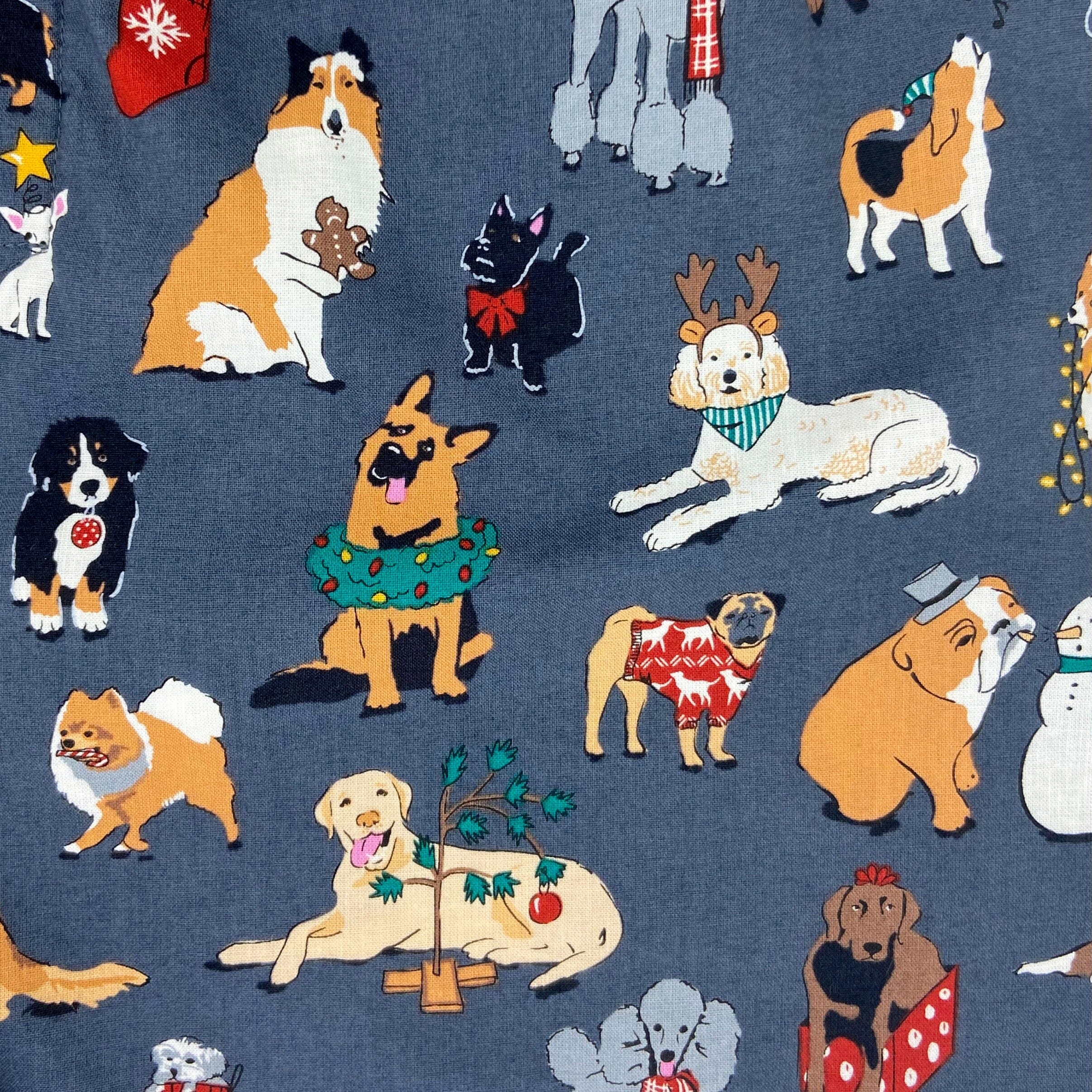 Festive Christmas Boxers For Men. Buy Men's Dog Patterned Boxer Shorts