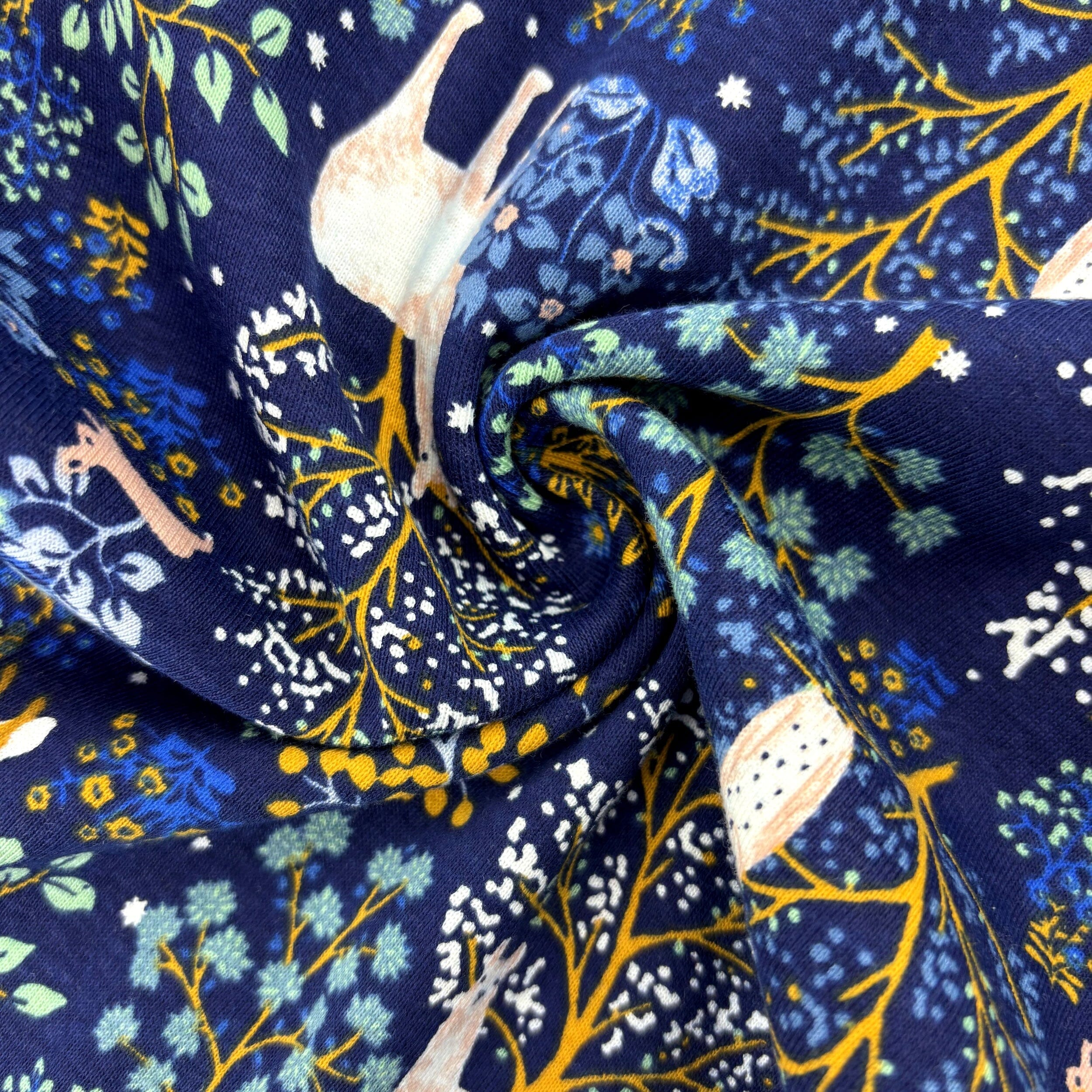 Men's Woodland Creatures Deer Rabbit Owl Fox Patterned Pajama Pants