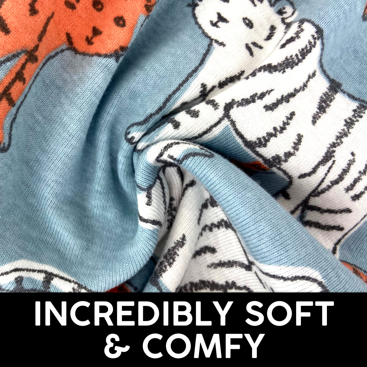 Unbelievably Soft Jersey Cotton Knit Pajamas in Fun Novelty Prints. If you're looking for a  pair of go-to pants to wear around the house then look no further! 