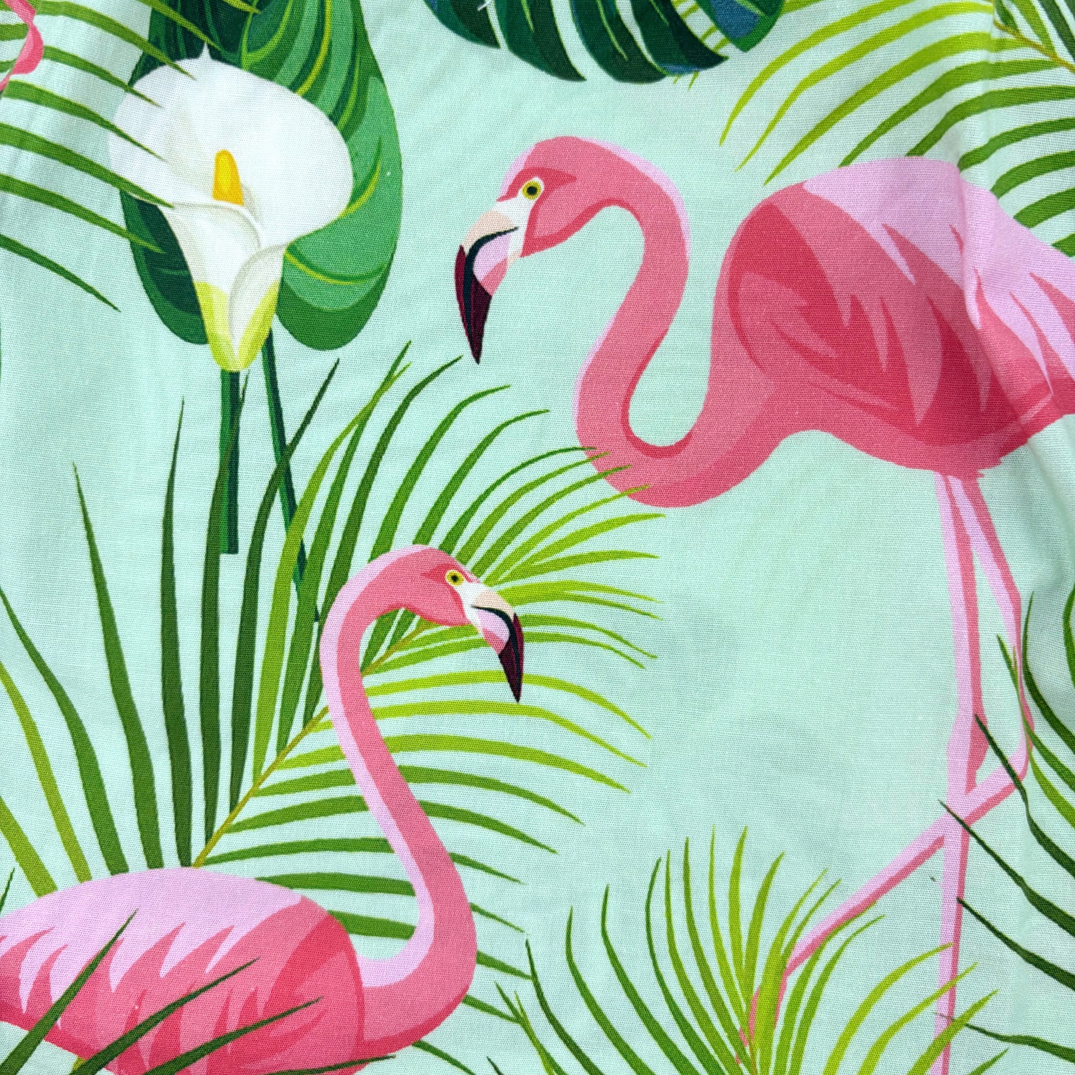 Men's Tropical Birds Flamingo & Floral All Over Print Boxer Shorts