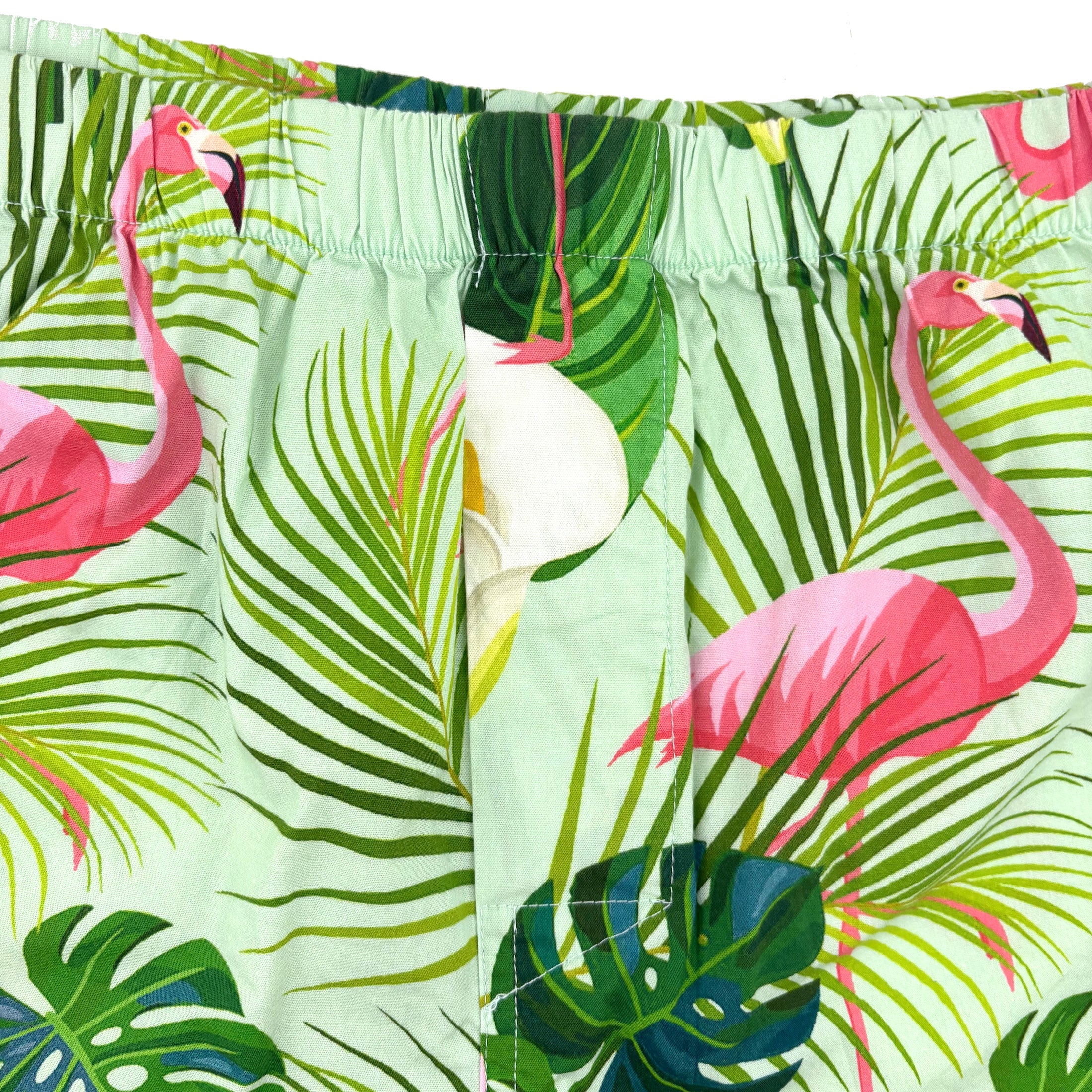 Men's Tropical Birds Flamingo & Floral All Over Print Boxer Shorts