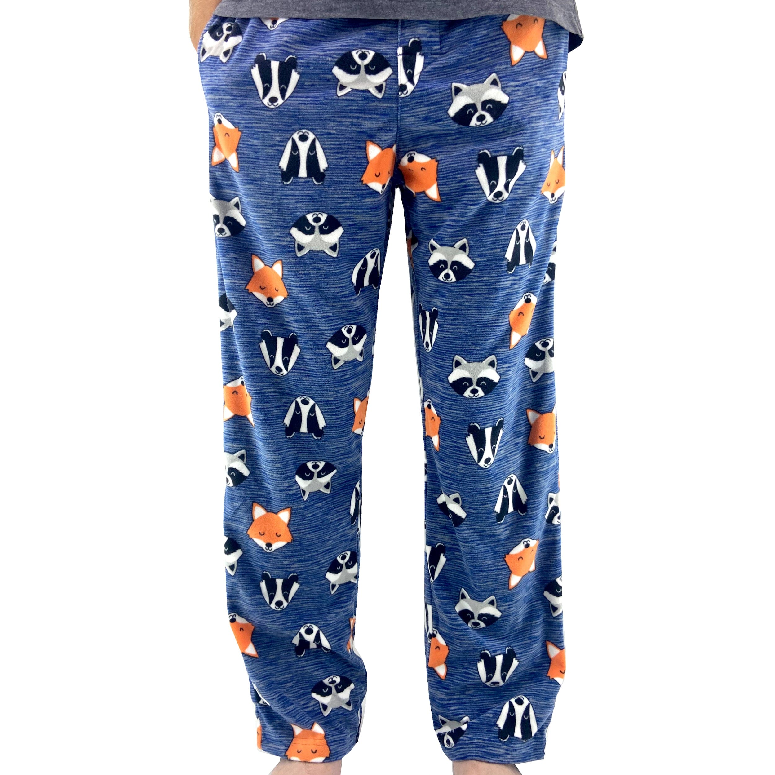 Fox & Racoon Print Pajama Pants For Men. Buy Fox Lounge Pants Online