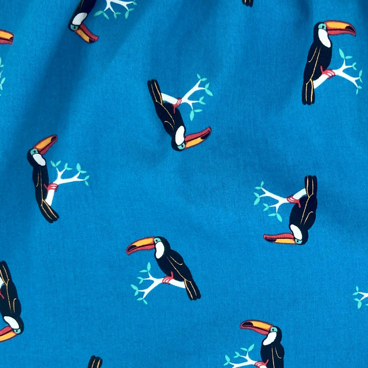 Men's Classic Toucan Tropical Bird Pattern Boxer Shorts Underwear