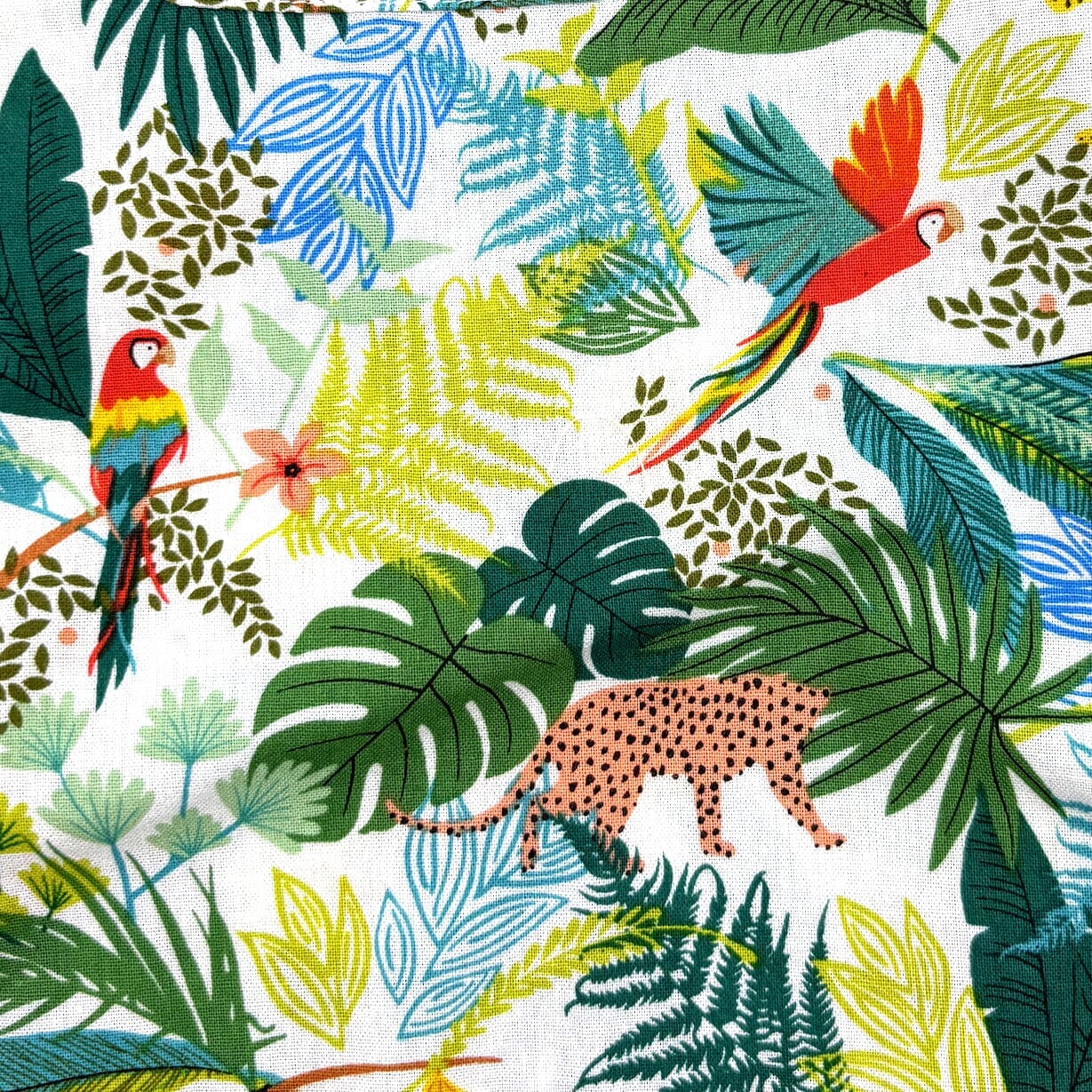 Men's Colorful Sloth Leopard Floral Patterned Linen Button Down Shirt