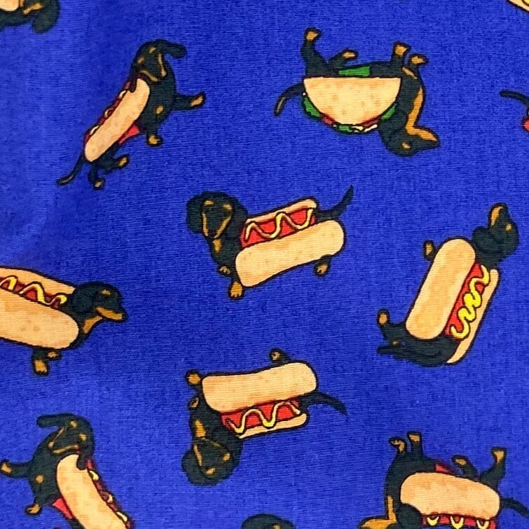 Fun Dachshund Dressed Up As Weiner Hotdogs All Over Print Boxer Shorts