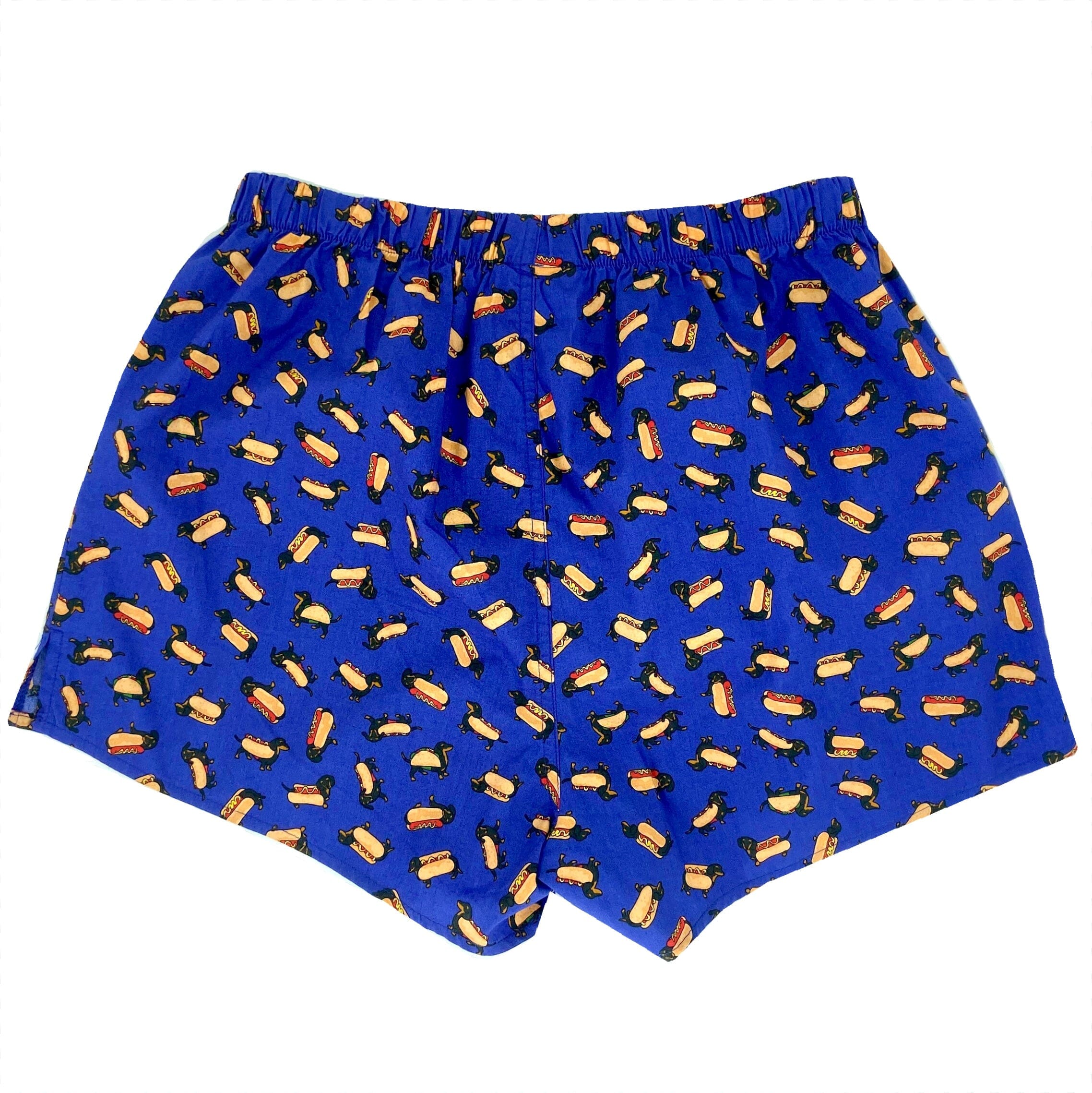Fun Dachshund Dressed Up As Weiner Hotdogs All Over Print Boxer Shorts