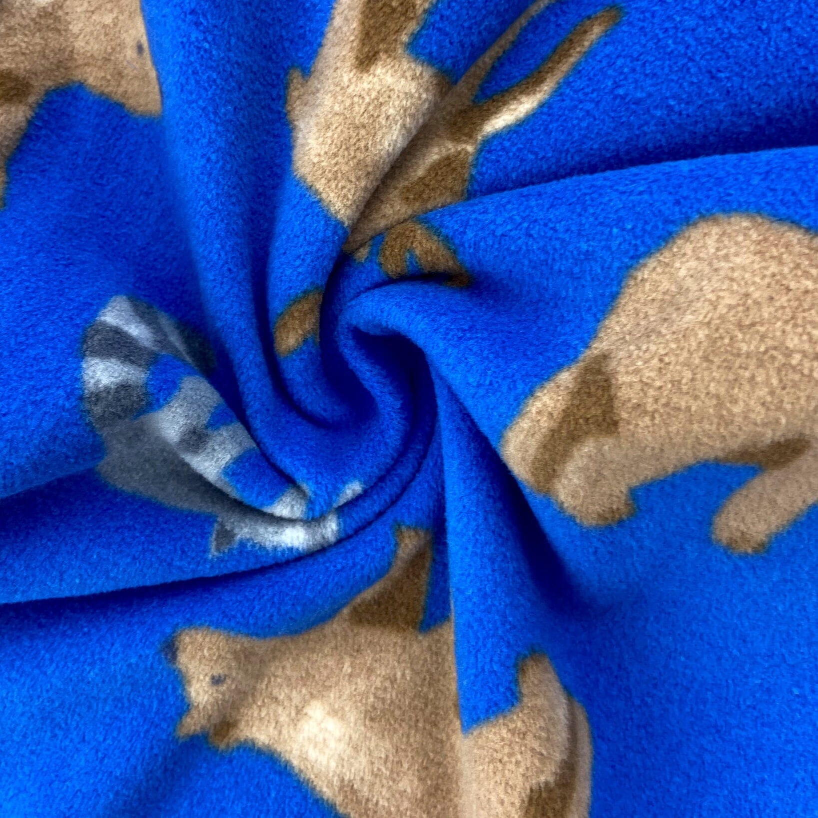 Men's Soft Cozy Bear Moose Raccoon Print Fleece Pajama PJ Pant Bottoms