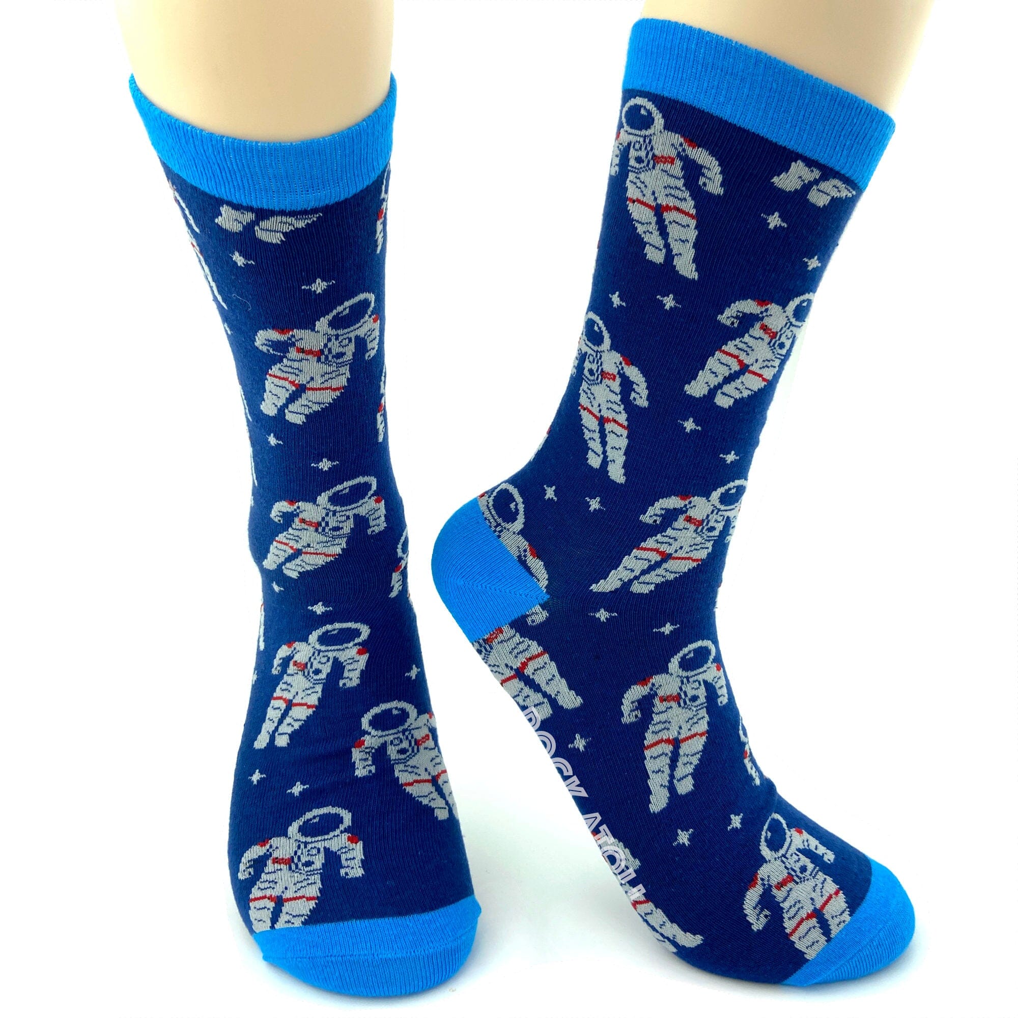 Out Of This World Unisex Astronaut Space Travel Novelty Crew Socks