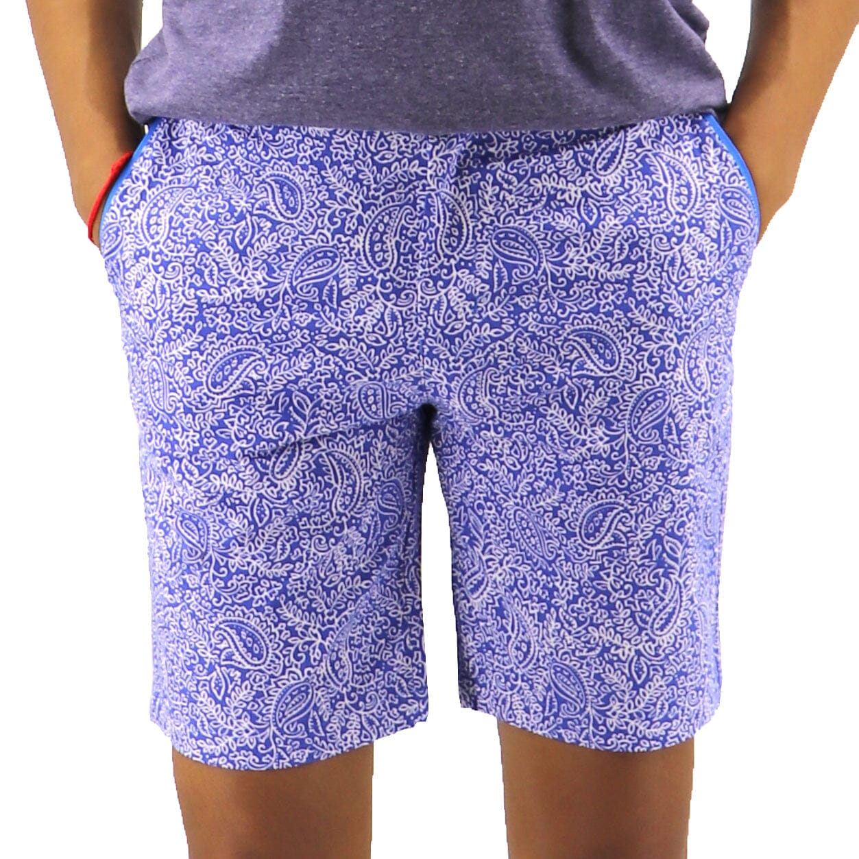 Paisley Shorts For Men. Buy Mens Blue Paisley Shorts Online