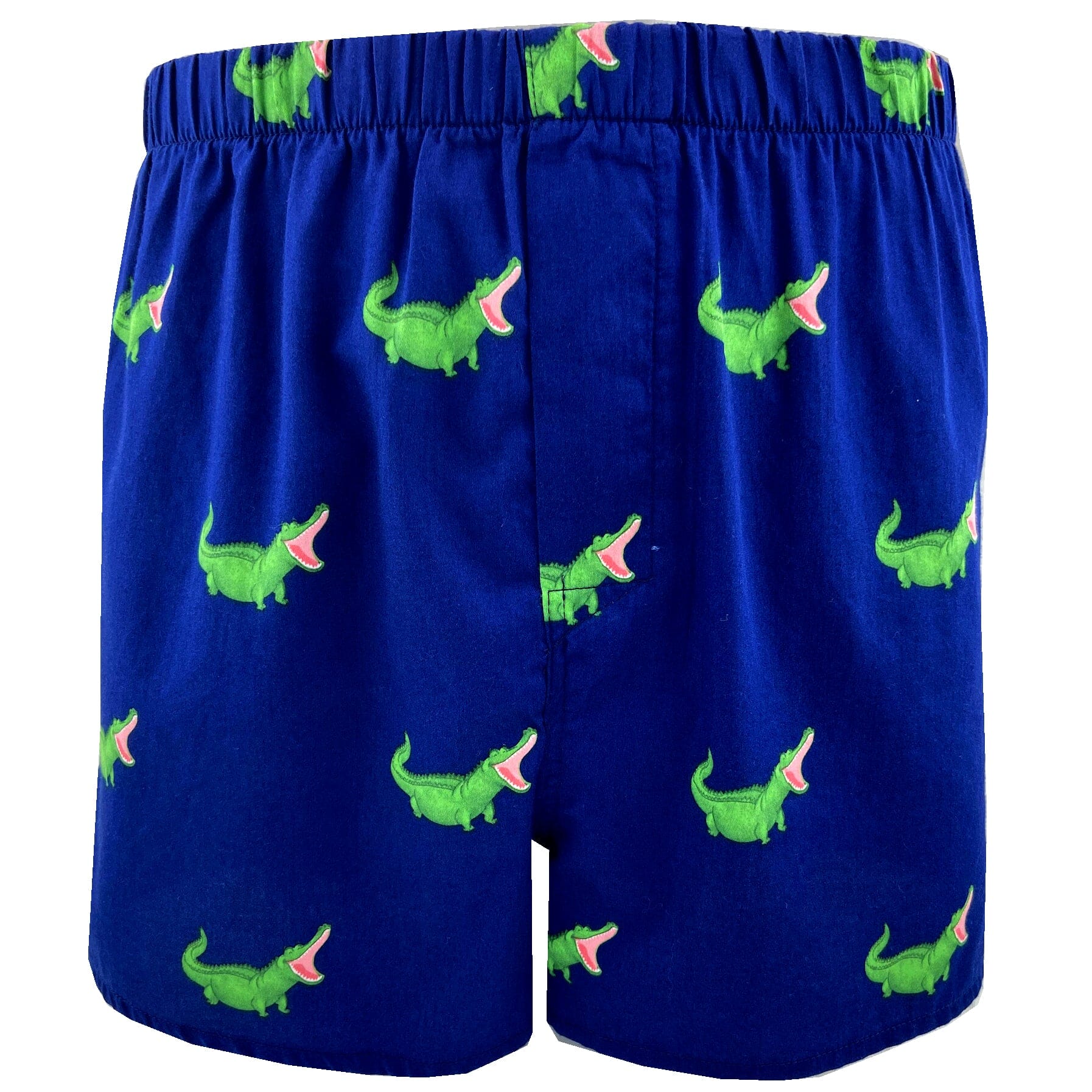 Dark Blue Crocodile Alligator All Over Print Boxer Shorts Underwear