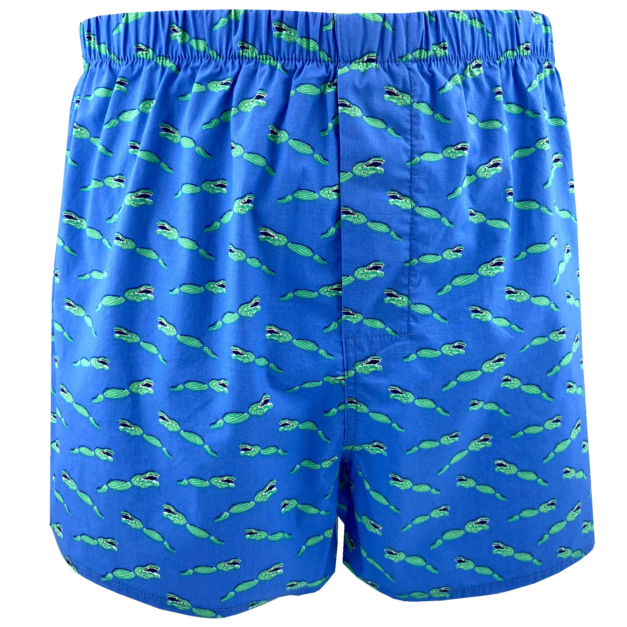 Crocodile River Alligator Novelty Print Cotton Boxer Shorts Underwear