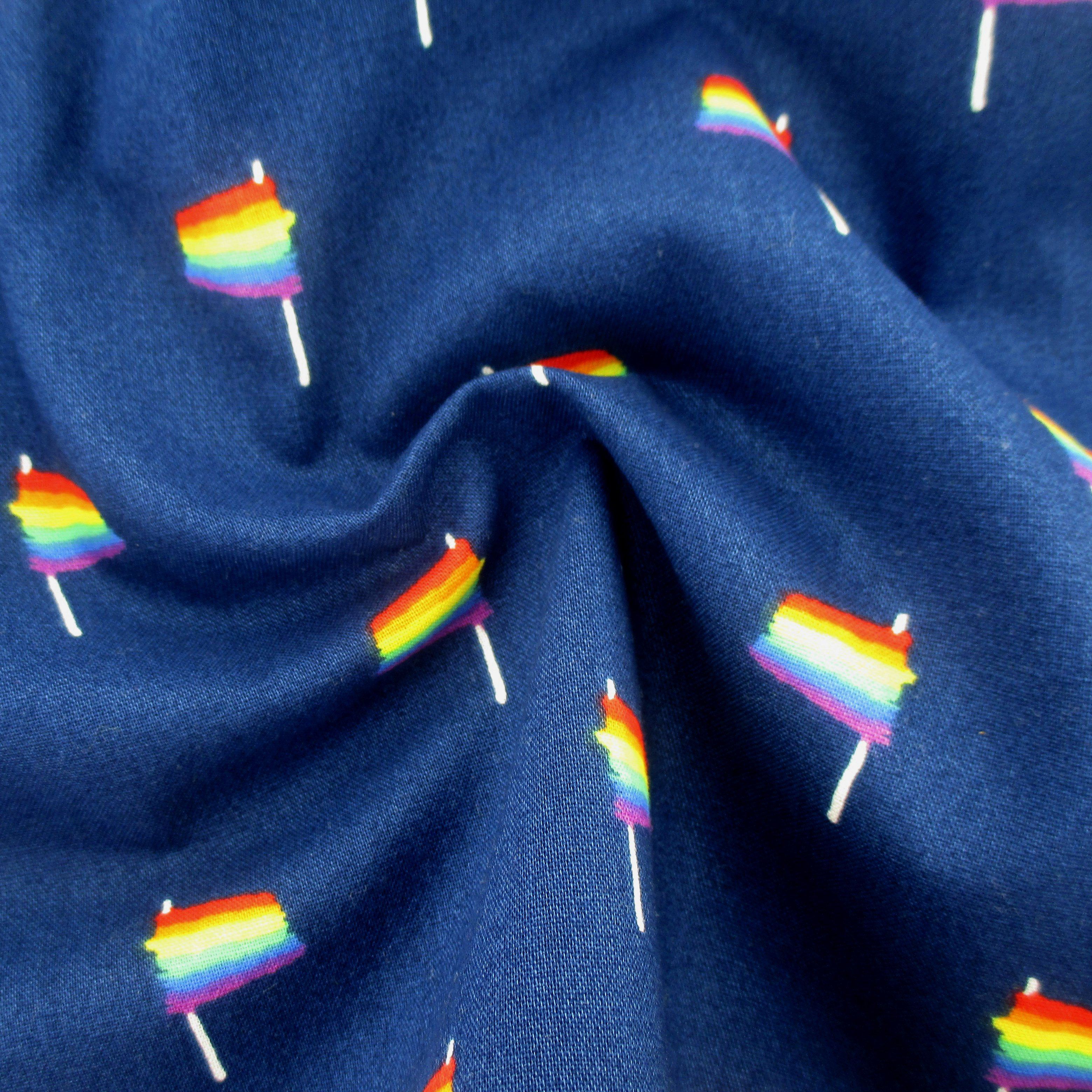 Lucky Rainbow Flag Print Boxer Shorts for Men