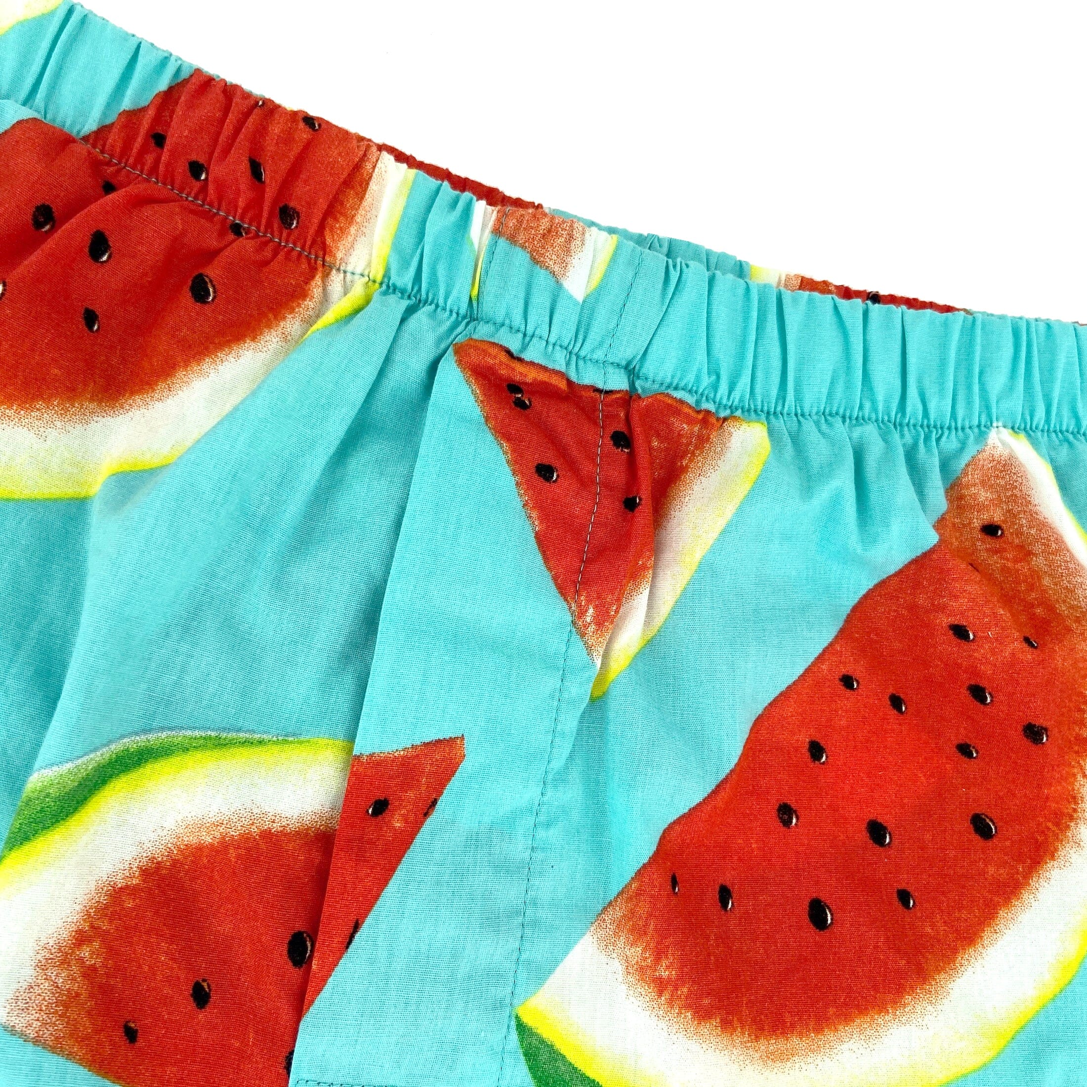 Men's Blue Fruity Watermelon All Over Print Boxer Shorts Underwear