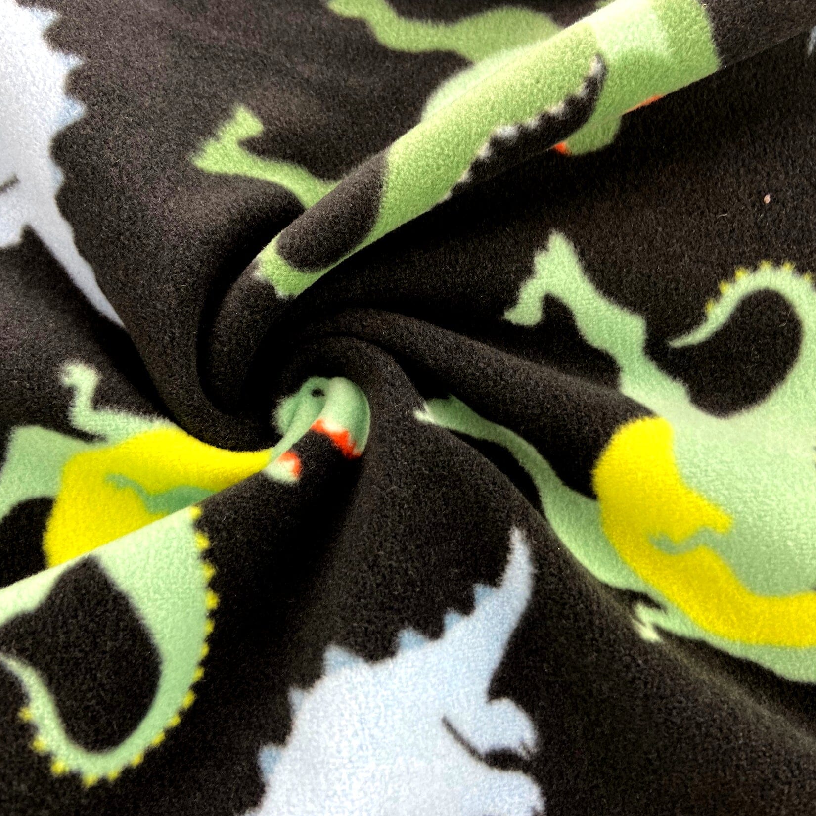 Men's Winter Essential Dinosaur Patterned Soft Fleece Pajama PJ Pants