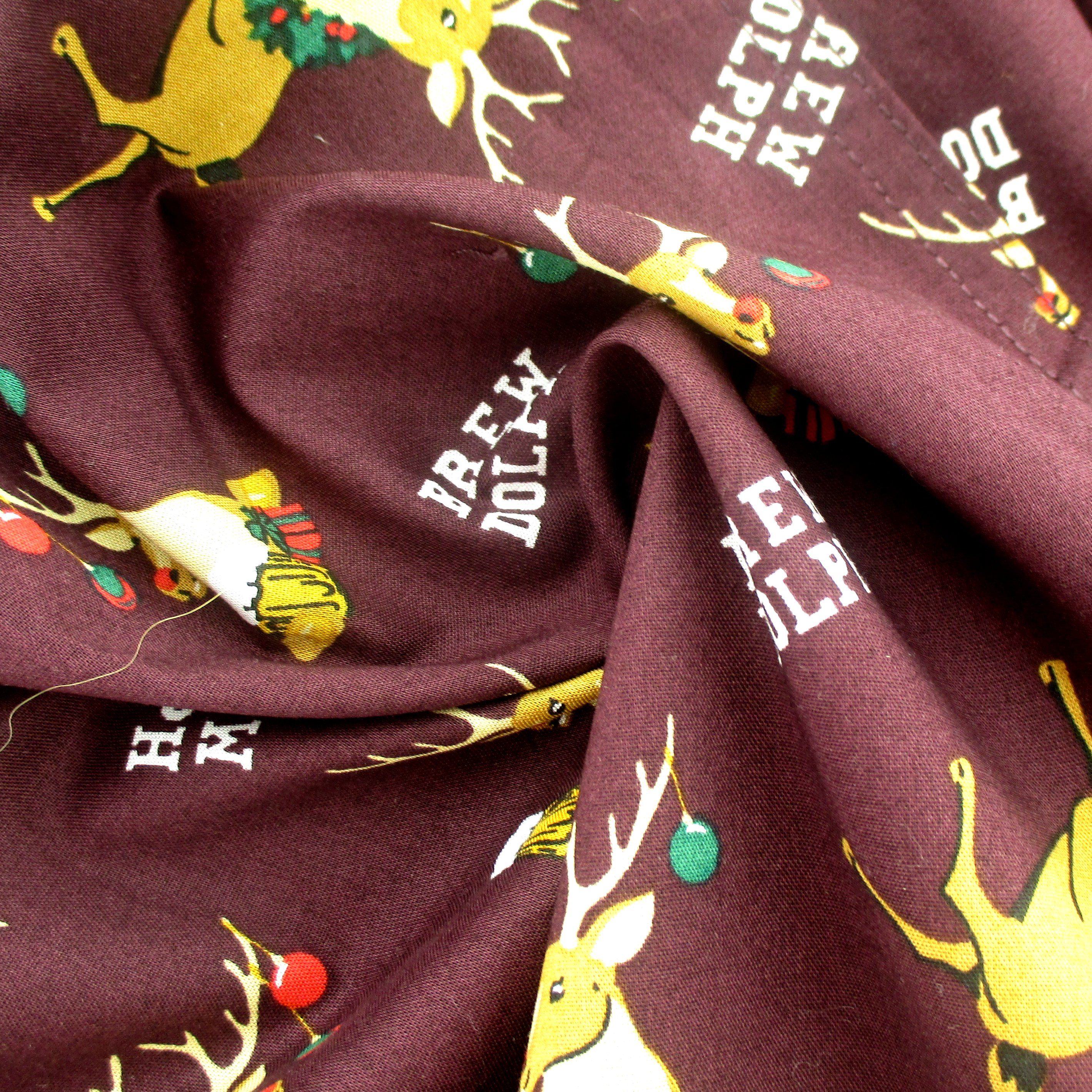 Reindeer Rudolph Drinking Beer Xmas Holiday Gag Gift Stocking Stuffer Underwear for Men