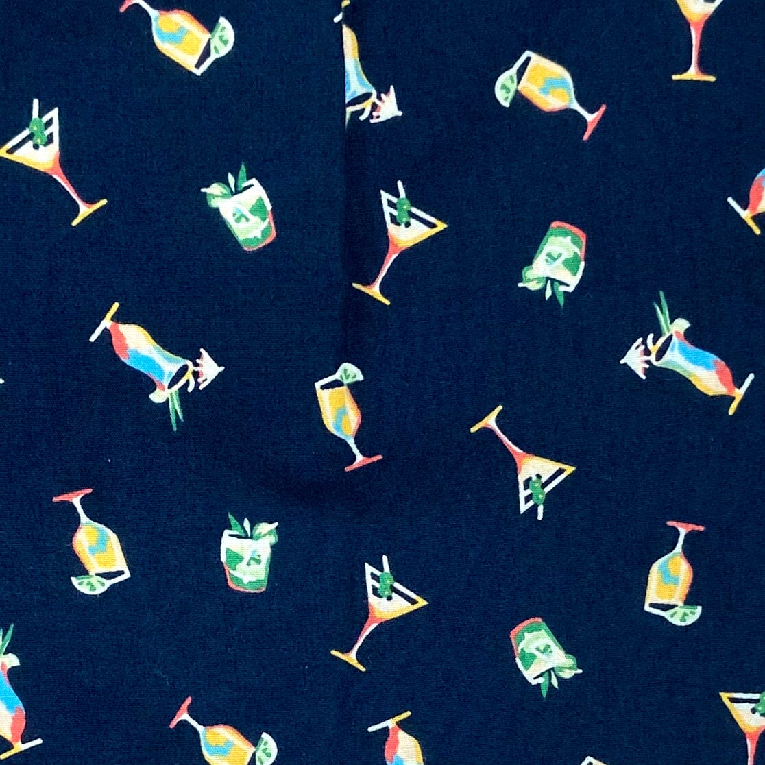 Buy Men's Cocktail Hour Drink Themed Martini Print Cotton Boxer Shorts