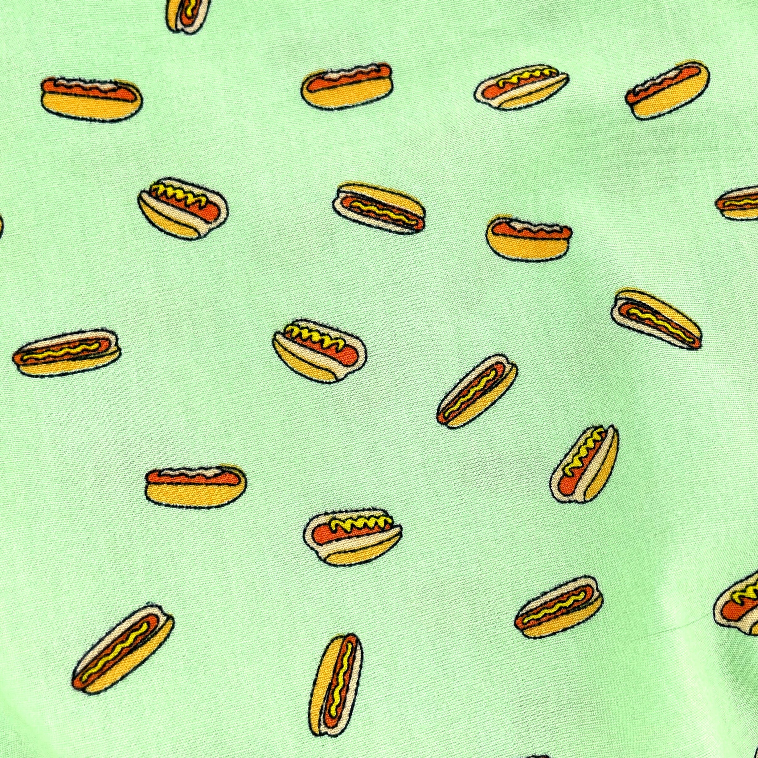 Buy Men's Hot Dog Buns Patterned Lightweight Cotton Boxer Short Undies