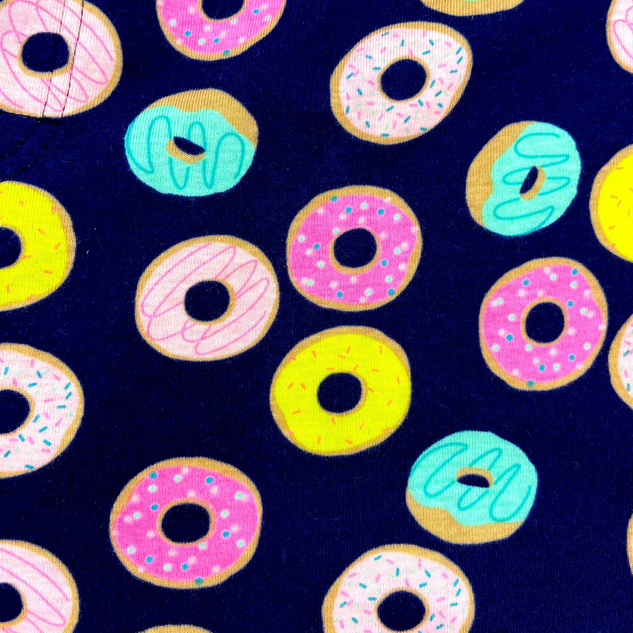 Men's Sleepwear Super Comfy Donut All Over Print Cotton Pajama Shorts