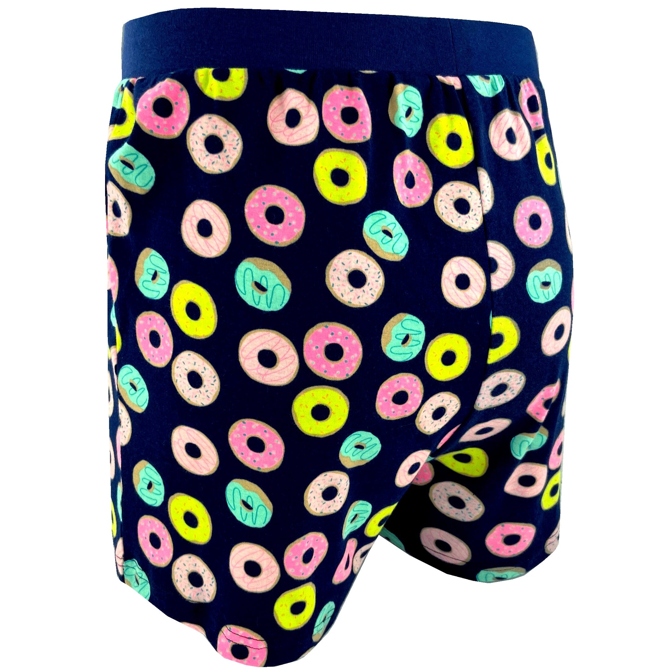 Men's Sleepwear Super Comfy Donut All Over Print Cotton Pajama Shorts