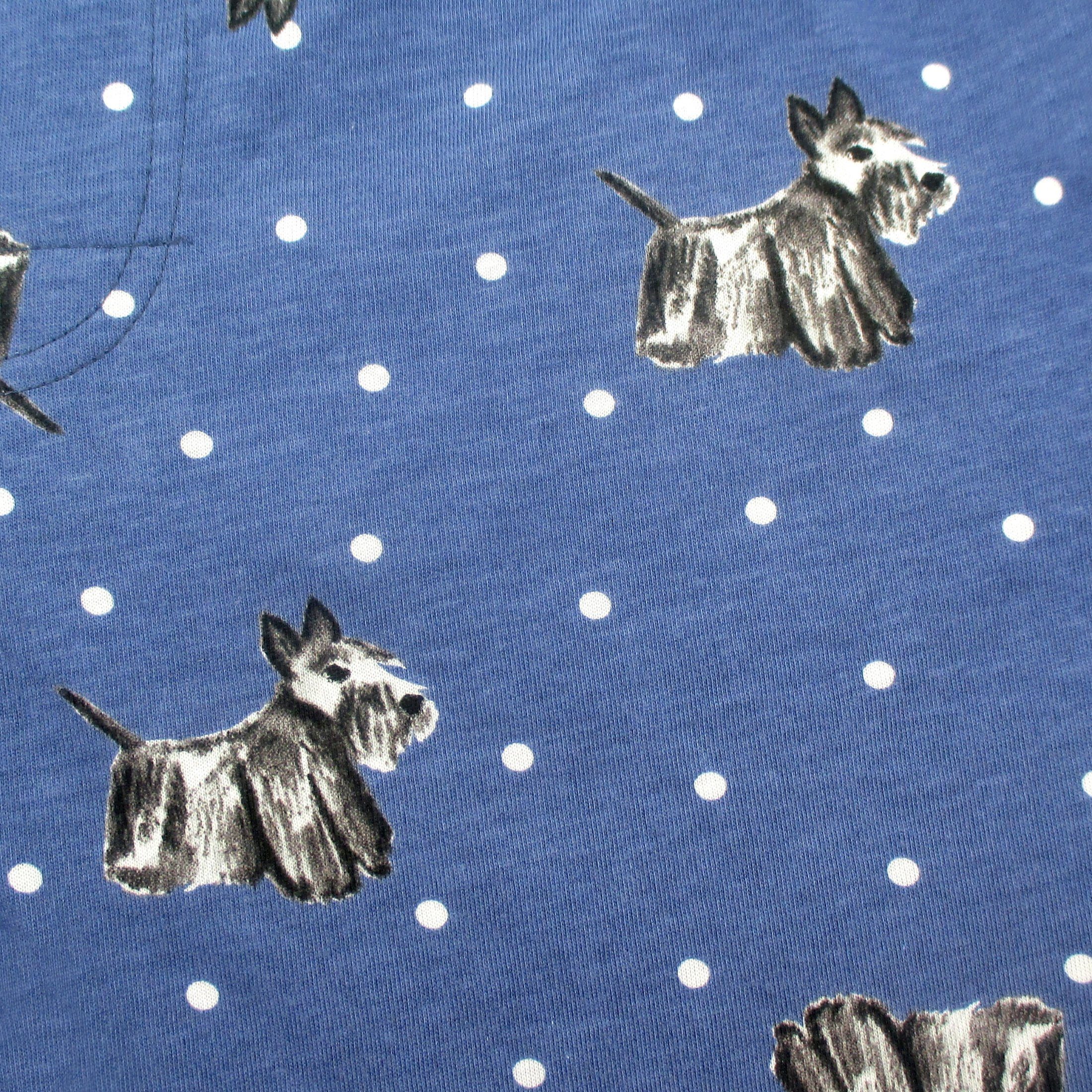 Polka Dotted Dog Scottish Terrier All Over Print Boxer Shorts for Men