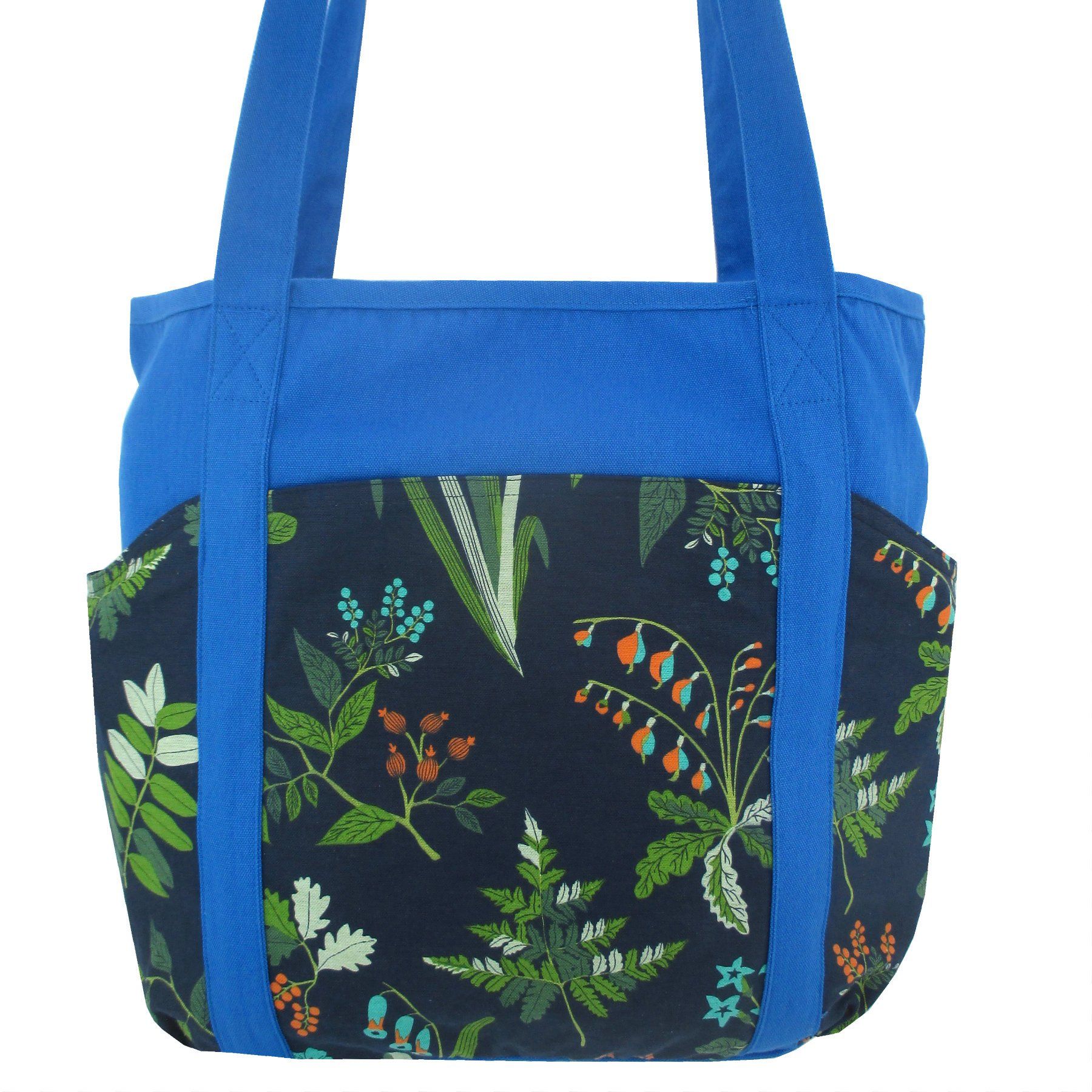 FLORAL DIAPER BAG - Green