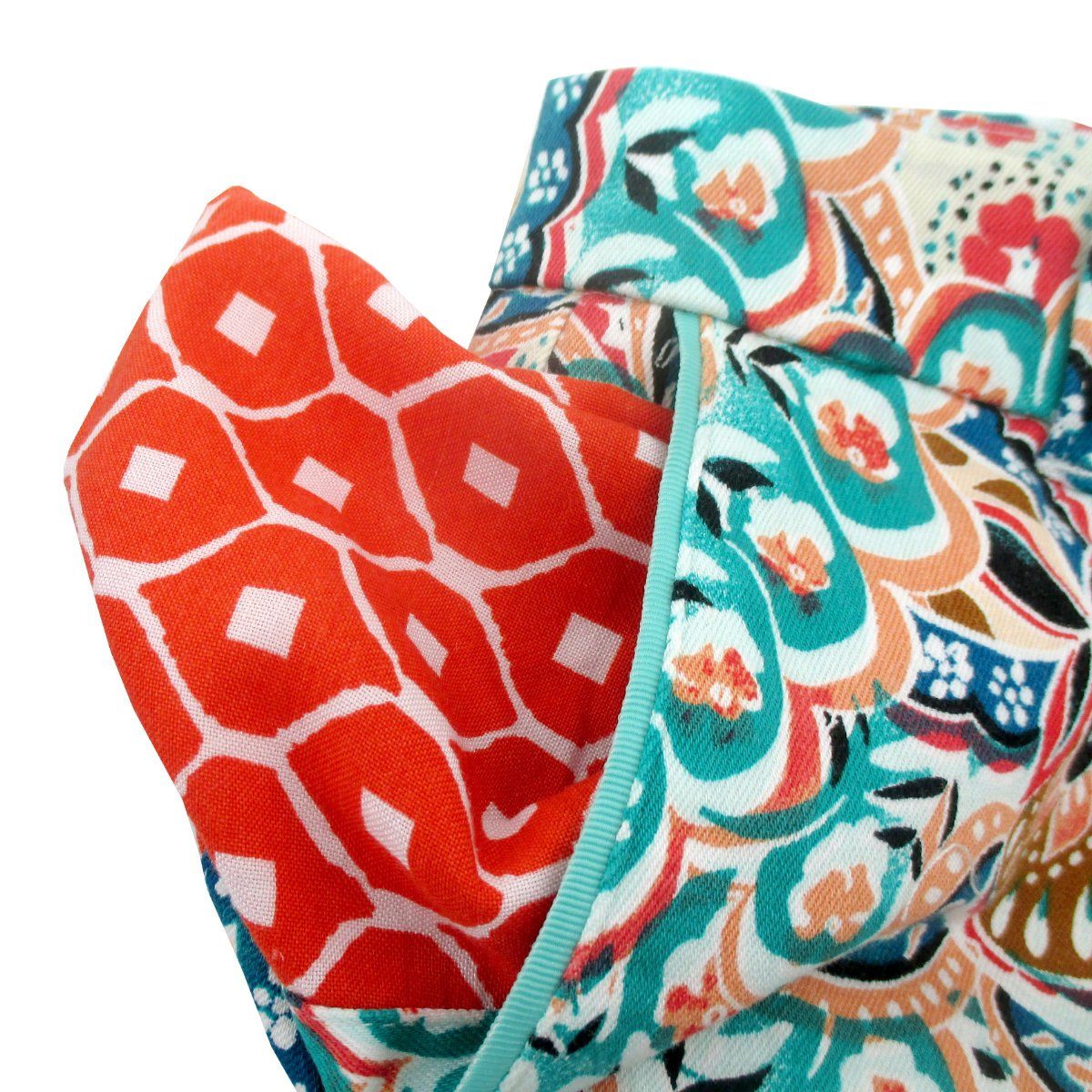 Rock Atoll Contrasting Lining Pockets in Fun Prints