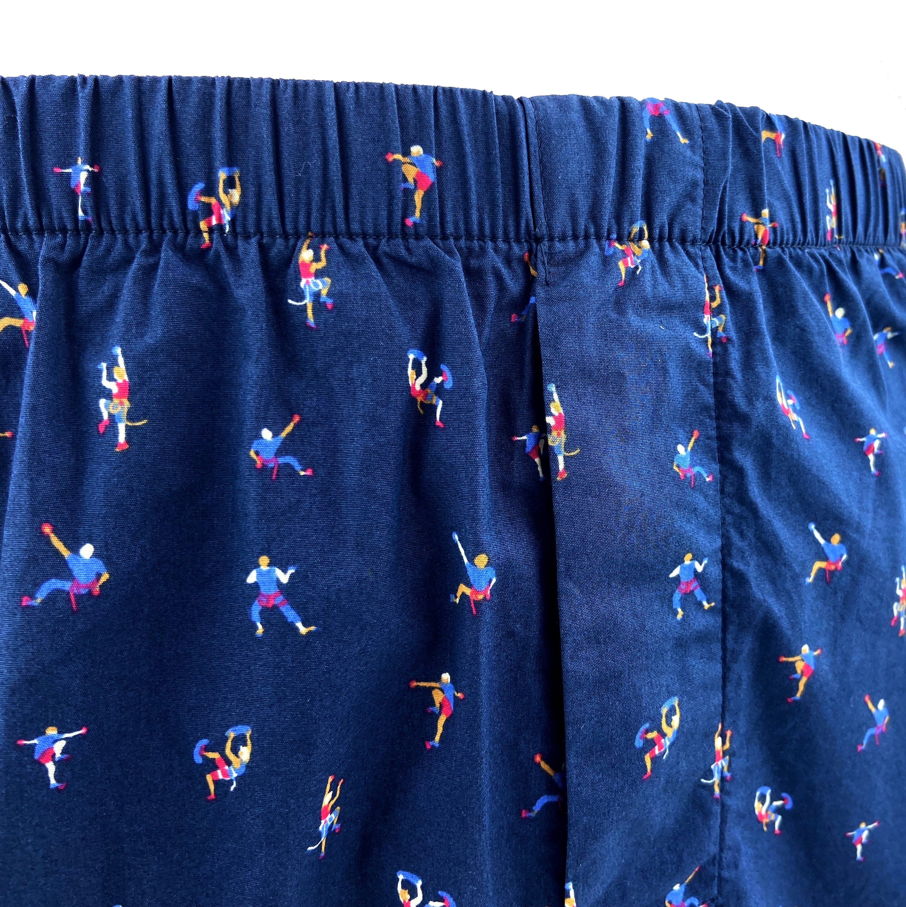 Men's Mountaineer Rock Climber Novelty Print Boxer Shorts Underwear