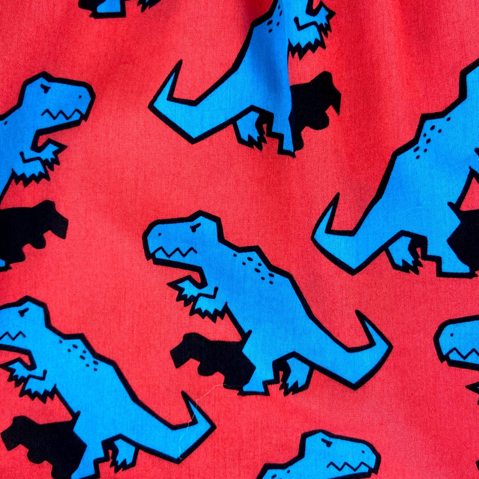 Men's Fun T-Rex Dinosaur Patterned Soft Cotton Boxer Shorts Underwear