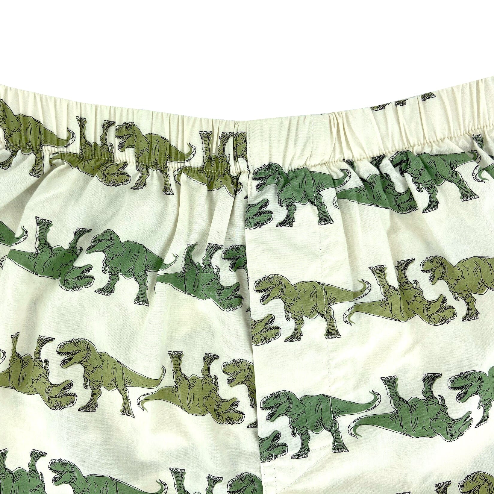 Men's T-Rex Dinosaur All-Over-Print Cotton Boxer Shorts Underwear