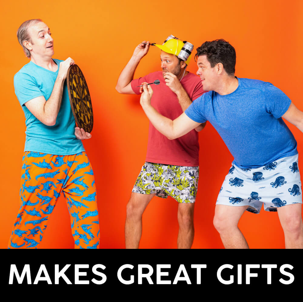 Boxer Shorts for Men. Fun Quirky Unusual Print Boxers in Soft Luxurious Cotton. The Perfect Gift For Him. Shop Now for Patterned Boxers With Lots of Personality!