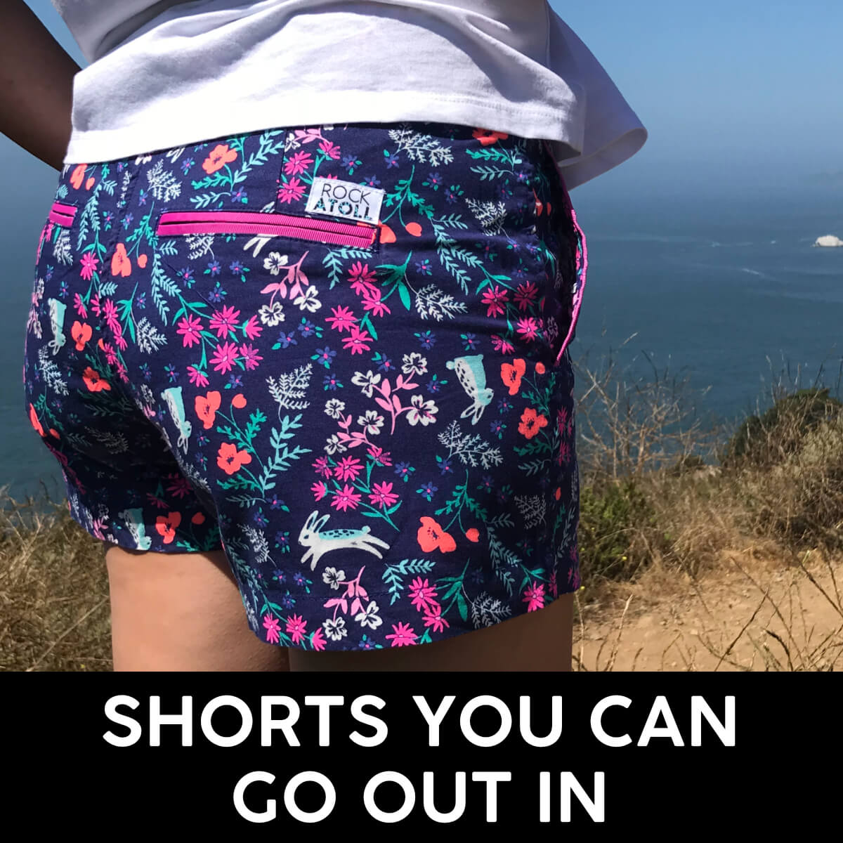 Shorts That Are As Ready For the Summer As You Are! Colorful Patterned Floral Animal Print Shorts for Women. Super Cute Chino Shorts for Ladies!