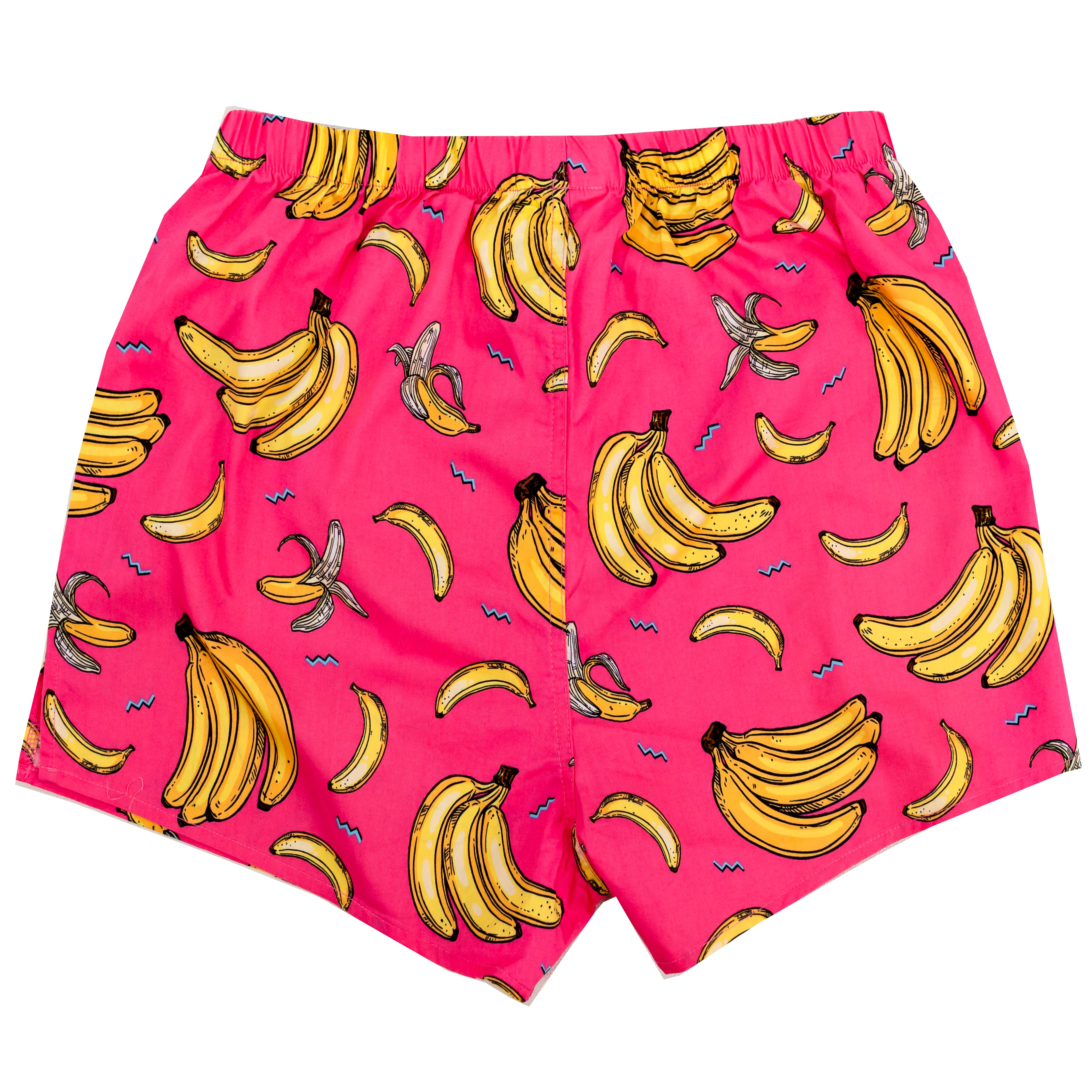 Shop Online for Bright Colorful Tropical Boxer Shorts with Bananas All Over