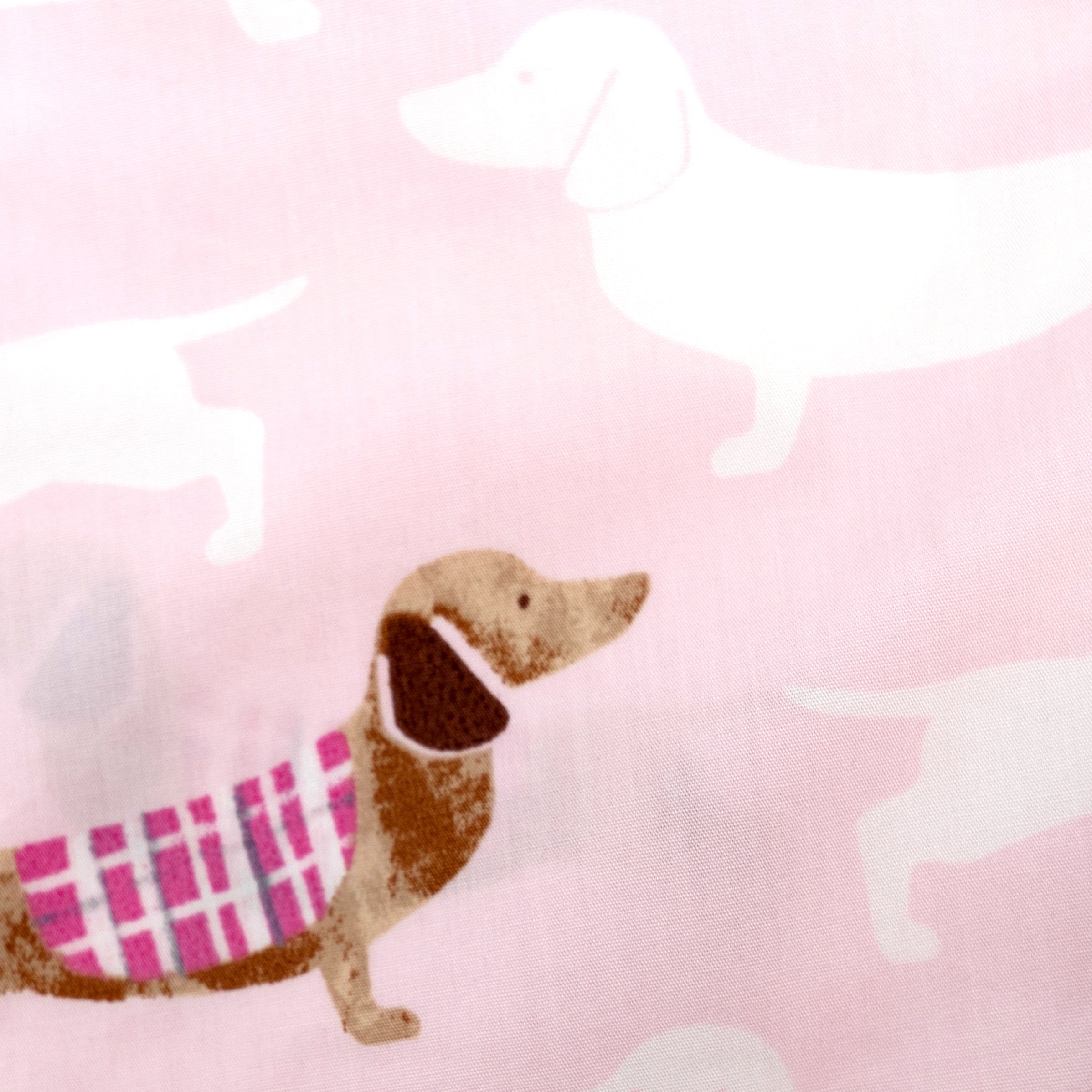 Mens Pink Dachshund Weiner Doxie Puppy Dog All Over Print Boxer Shorts