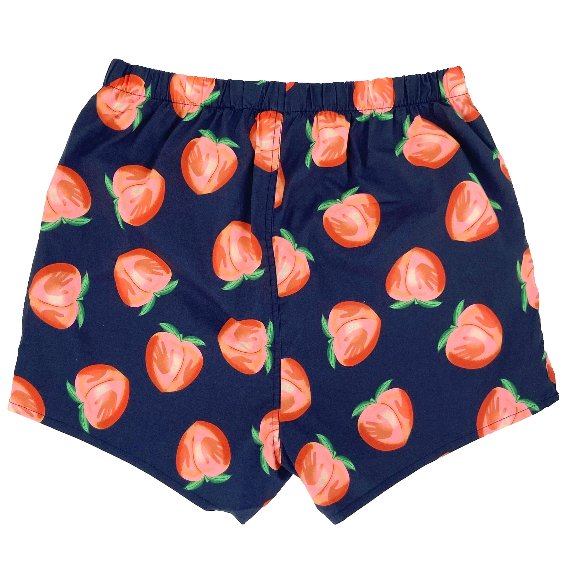 Men's Fruity Naughty Peach Bum Patterned Boxer Shorts Underwear