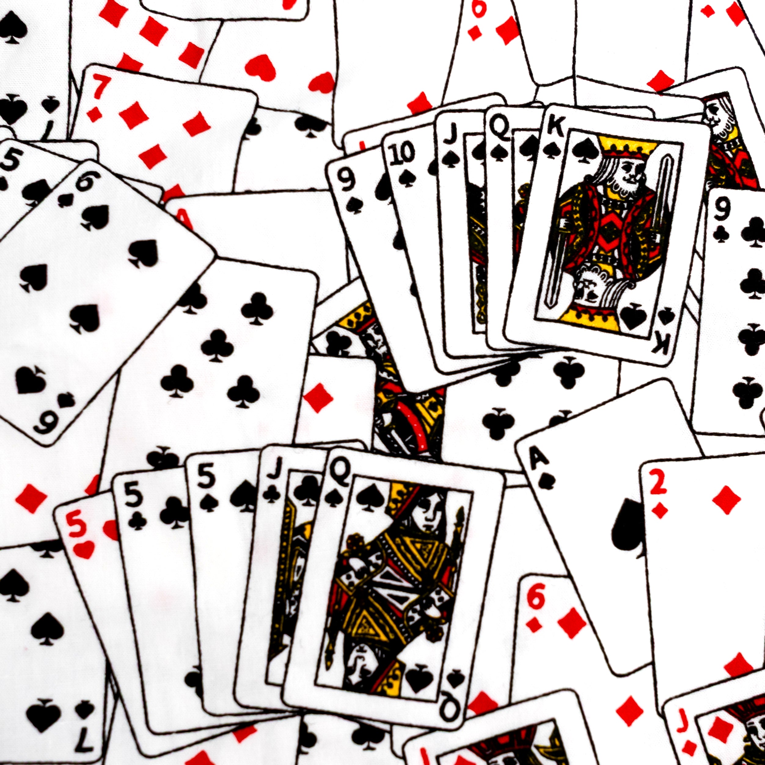 Men's Playing Cards Aces All Over Print Patterned Cotton Boxer Shorts Full House