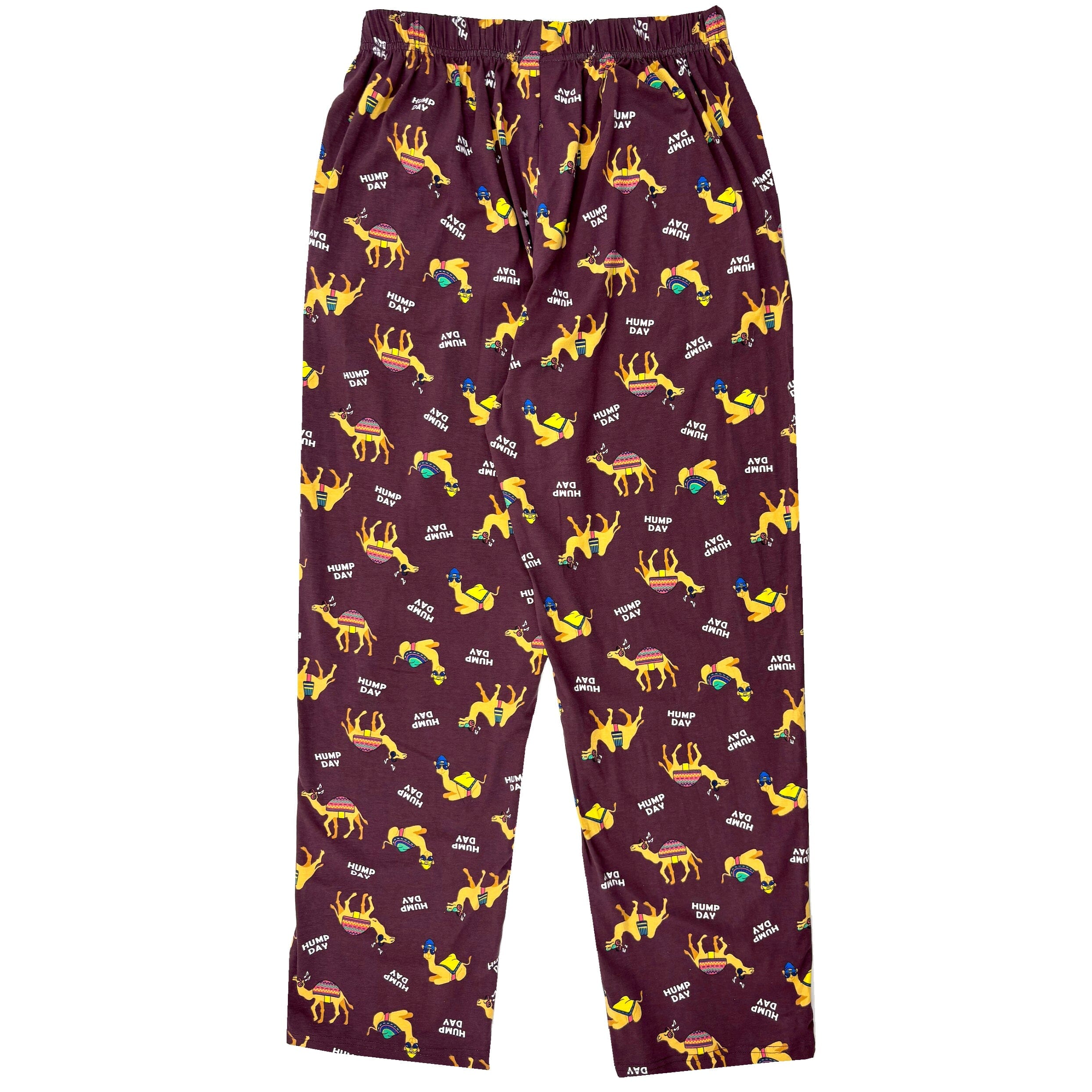 Men's Funny Hump Day Camel Novelty Print Cotton Pajama PJ Pant Bottoms