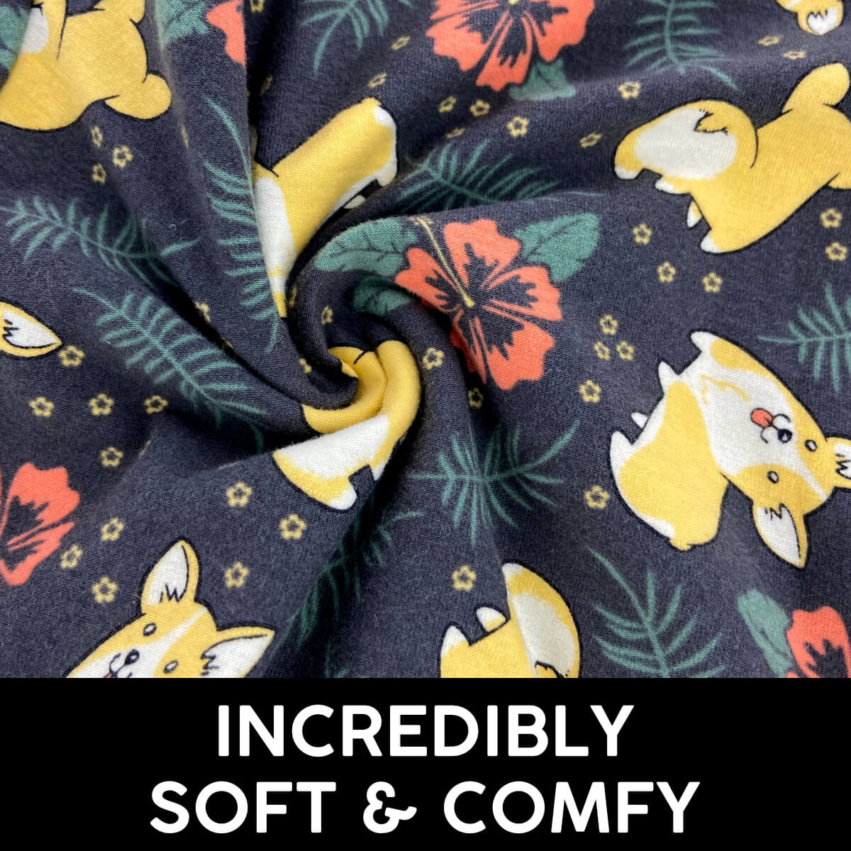 Unbelievably Soft Jersey Cotton Knit Pajamas in Fun Novelty Prints. If you're looking for a  pair of go-to shorts to wear around the house then look no further! 