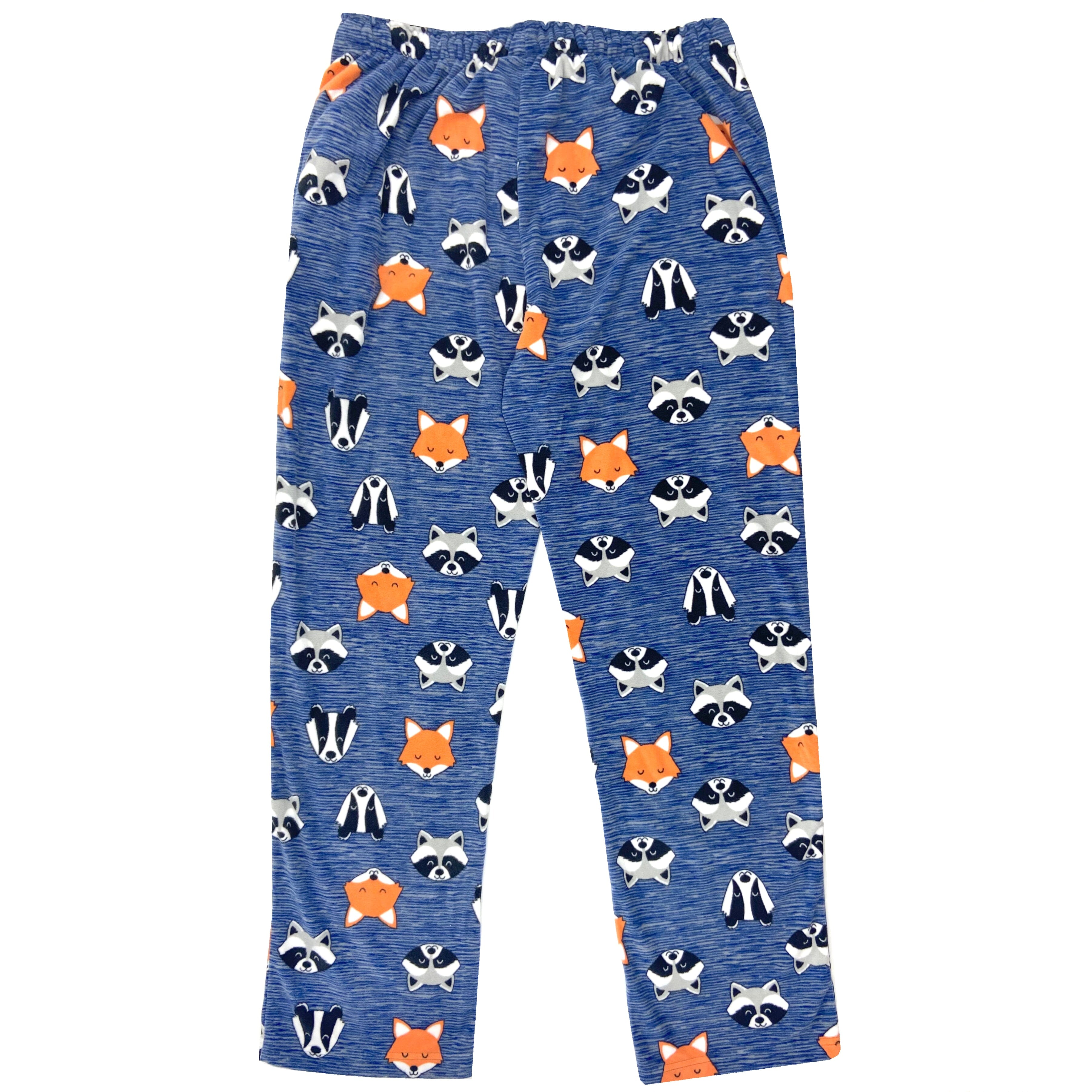 Fox & Racoon Print Pajama Pants For Men. Buy Fox Lounge Pants Online