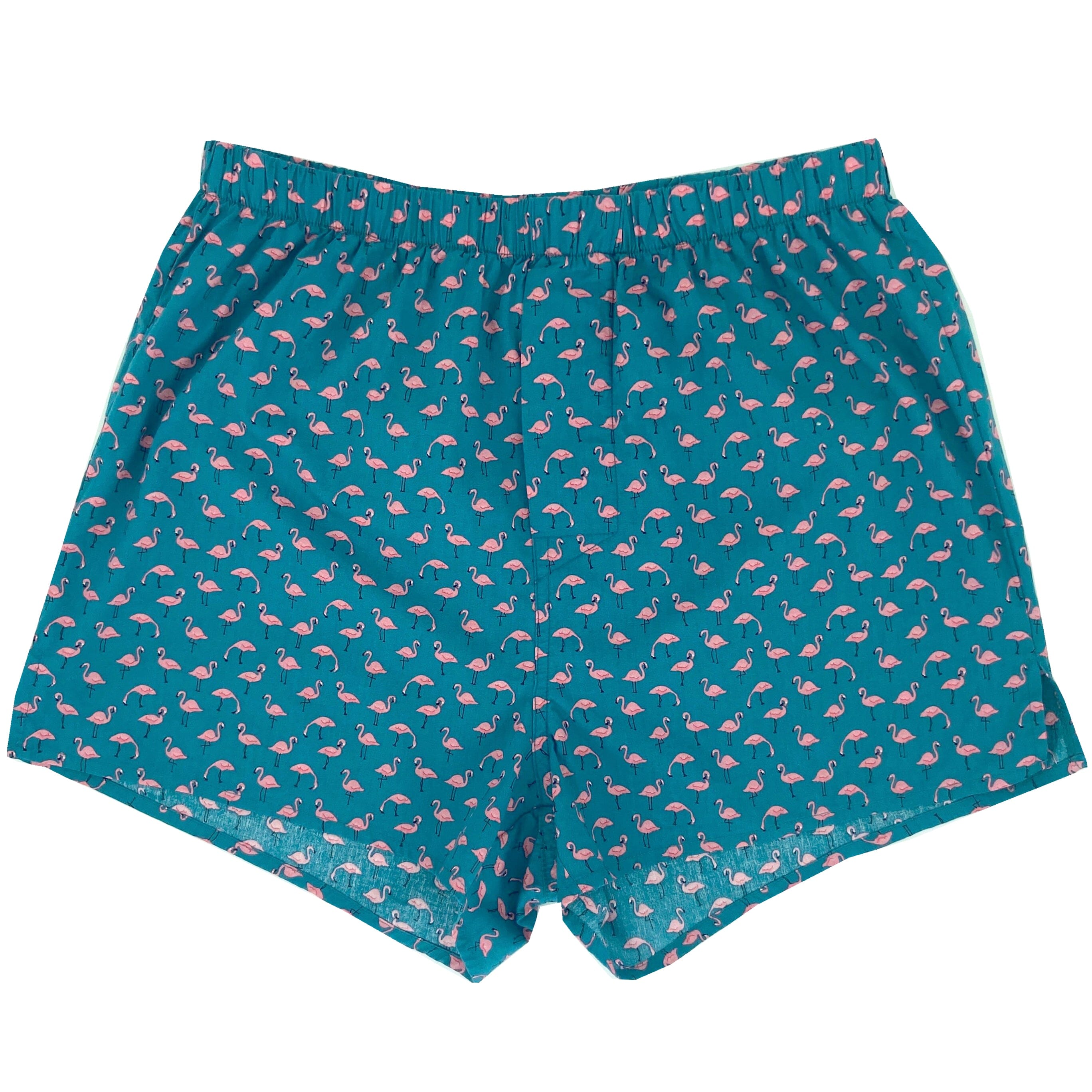Men's Classic Flamingo Bird All-Over-Print Boxer Shorts Underwear