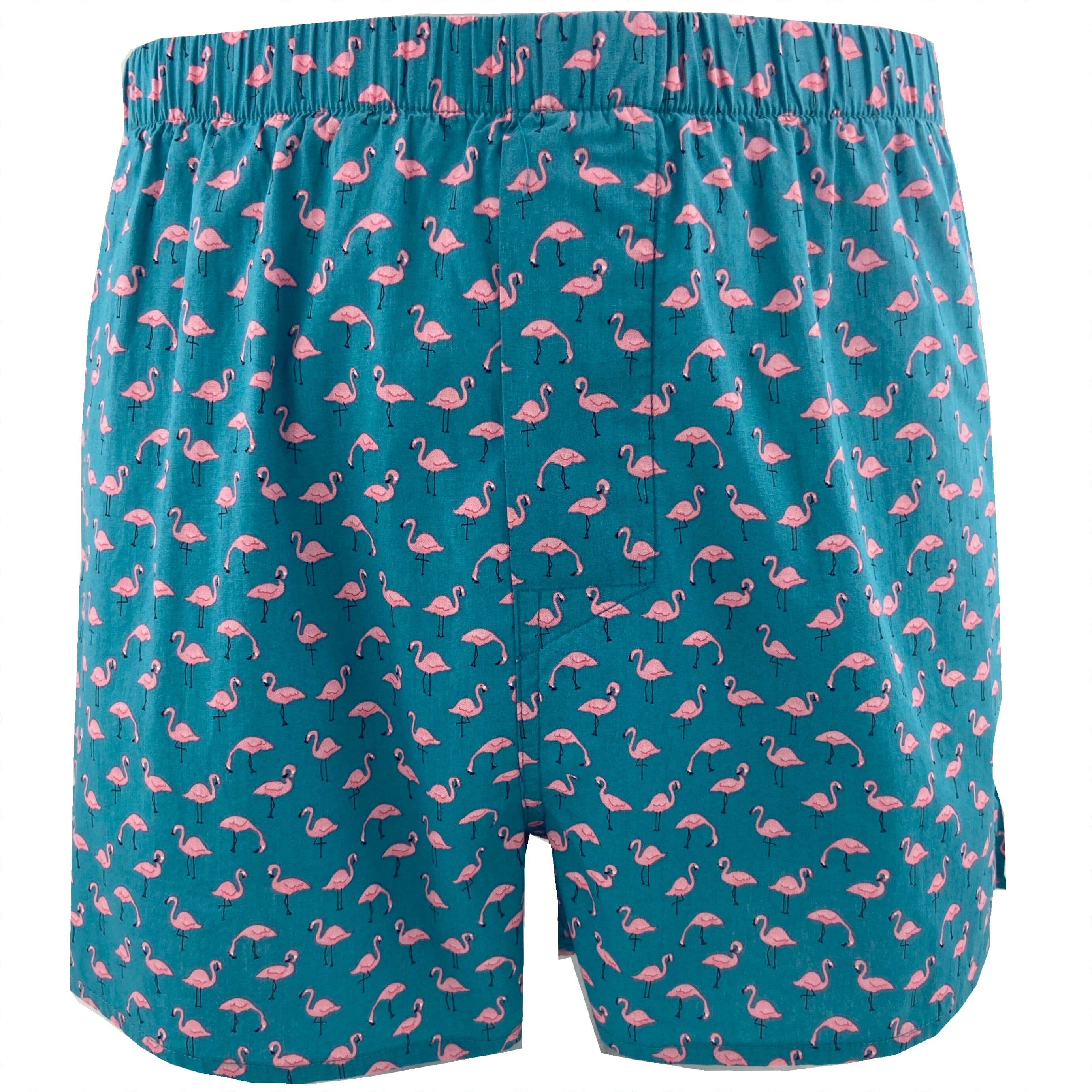 Men's Classic Flamingo Bird All-Over-Print Boxer Shorts Underwear