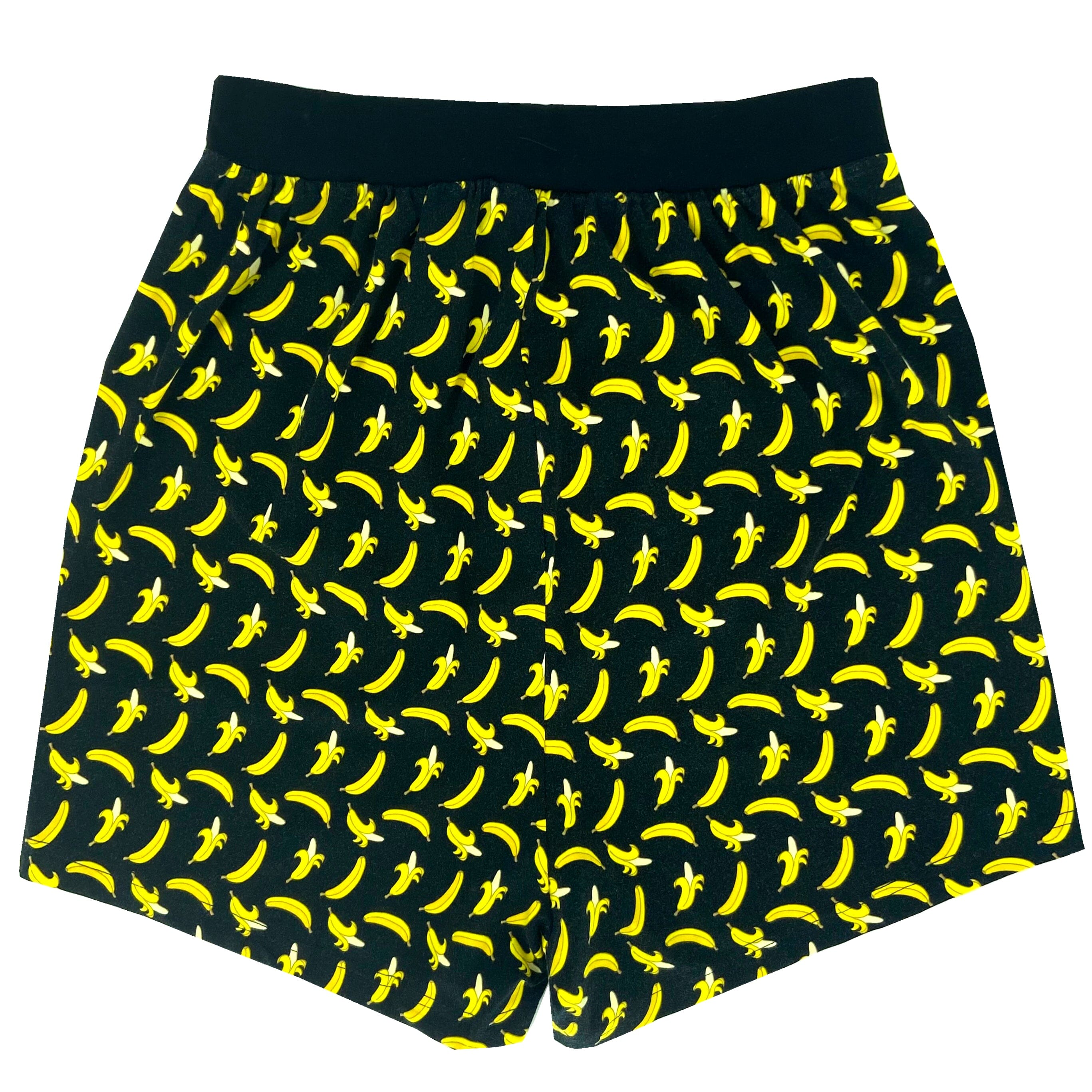 Men's Banana Peel All Over Print Soft Cotton Knit Pajama Short Bottoms