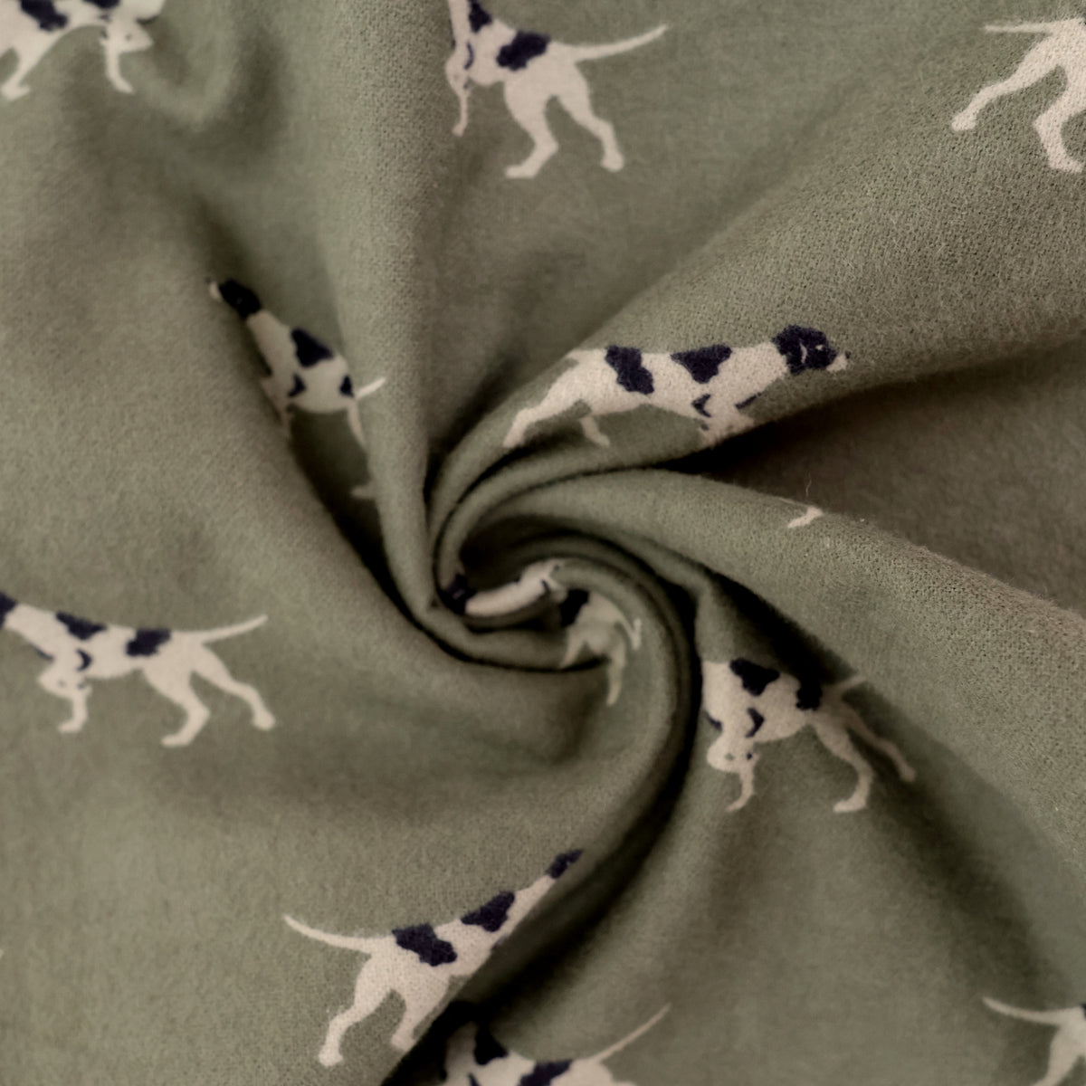 Spotted Dog Pajama Pants For Men. Comfy Mens Dog Lounge Pant