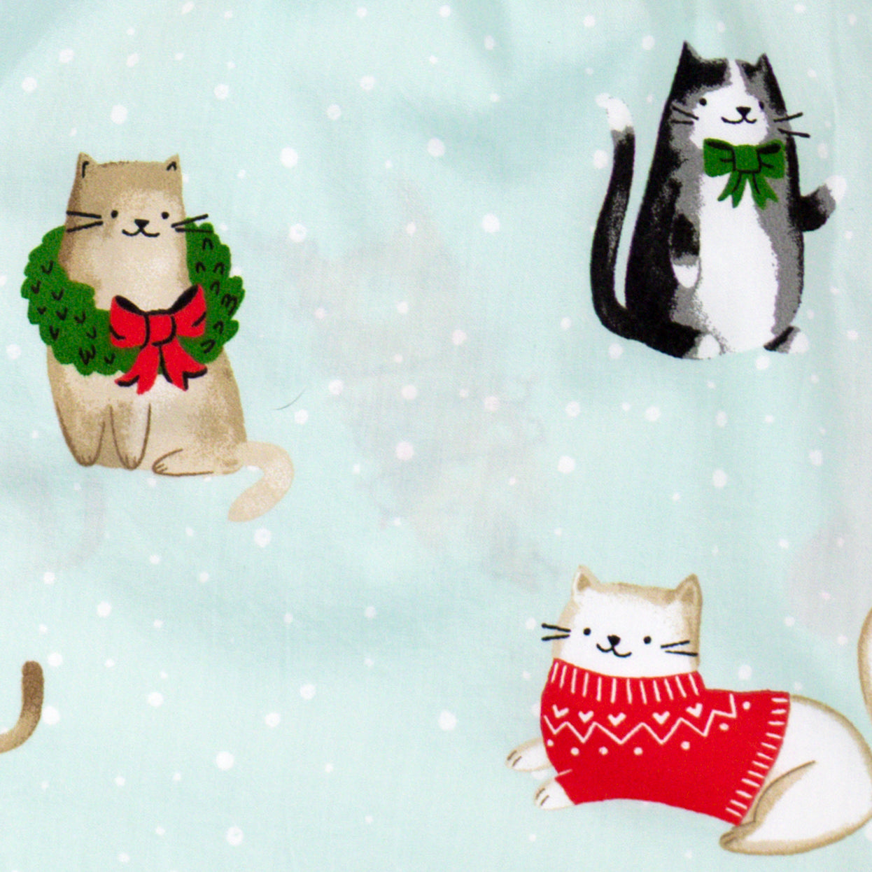 Christmas Themed Kitty Cats Surrounded by Xmas Ornaments Boxer Shorts