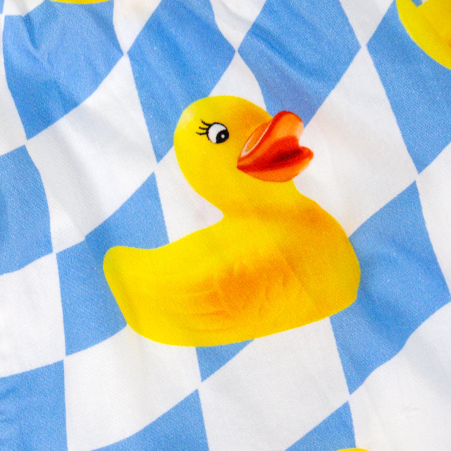 Classic Yellow Rubber Ducky Patterned Cotton Boxer Shorts Underwear