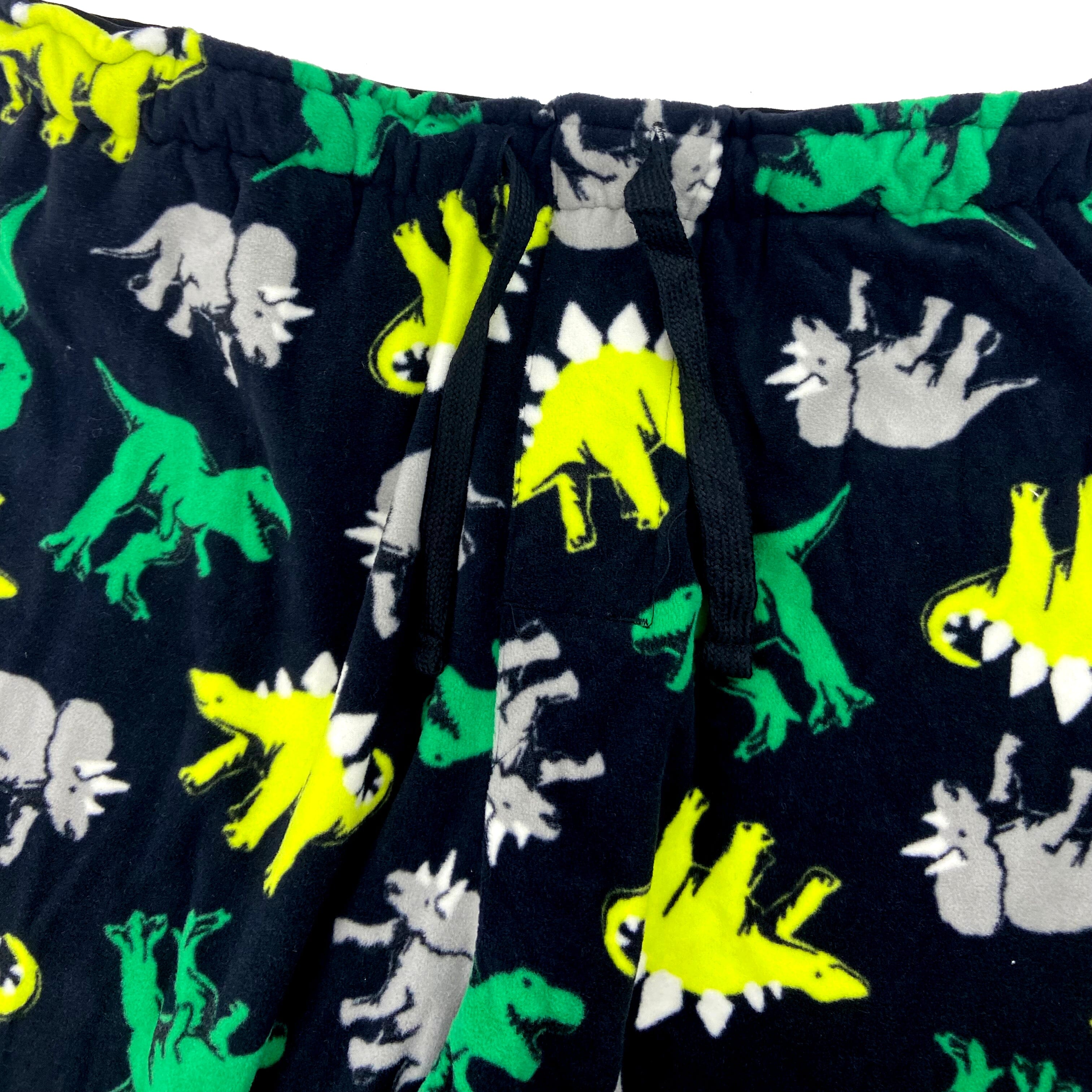 Adult Men's Dinosaur All Over Print Fleece Pant Pyjama Pant Bottoms